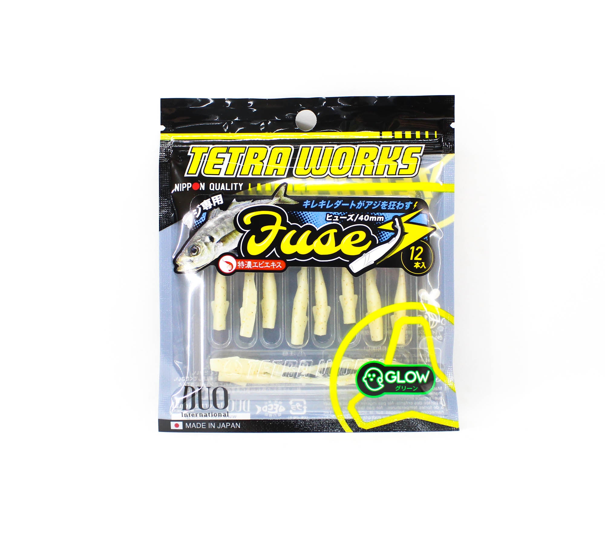 Duo Soft Lure Tetra Works Fuse 40mm 12 per pack S501 (9913)