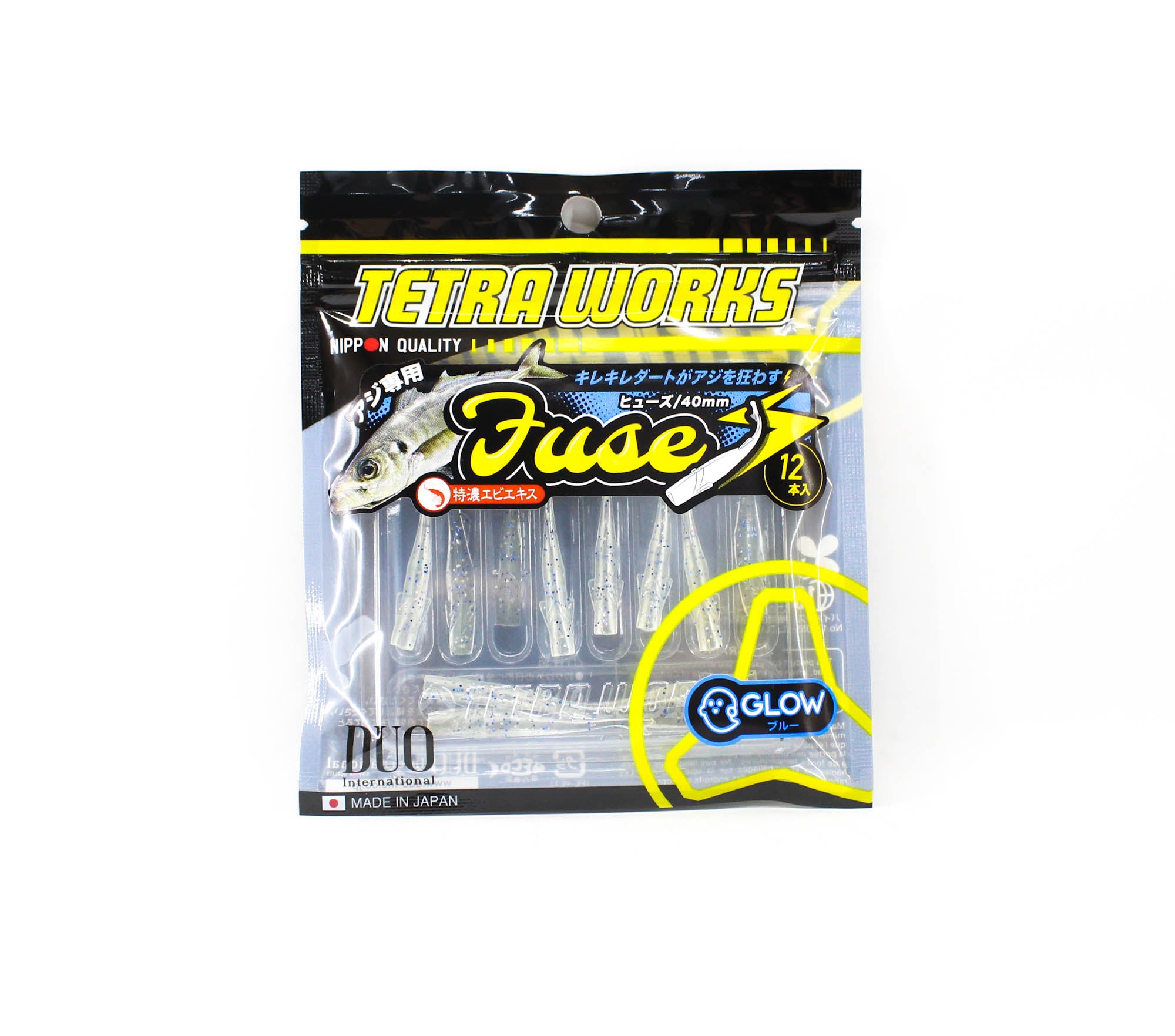 Duo Soft Lure Tetra Works Fuse 40mm 12 per pack S504 (9937)