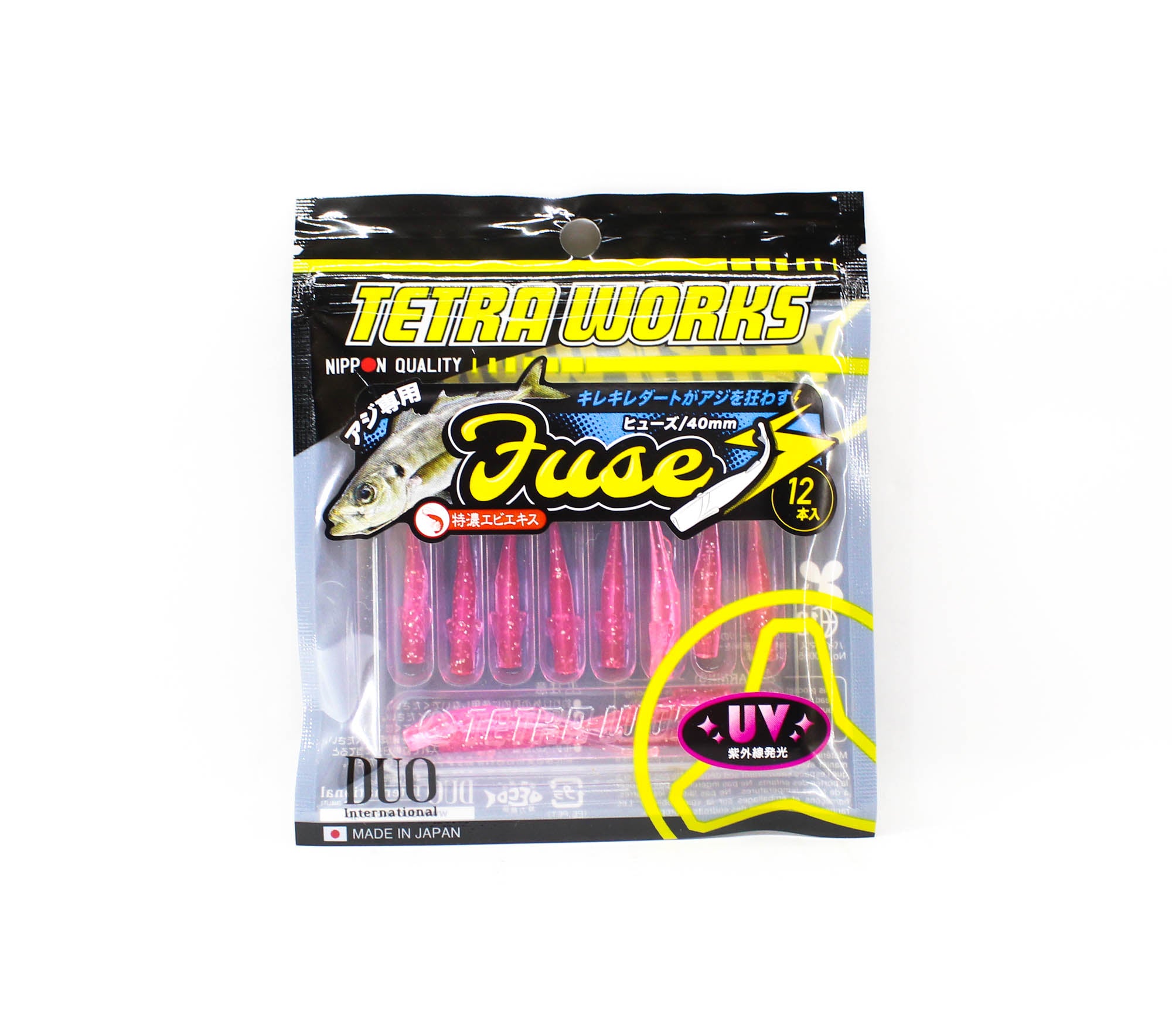 Duo Soft Lure Tetra Works Fuse 40mm 12 per pack S507 (9968)