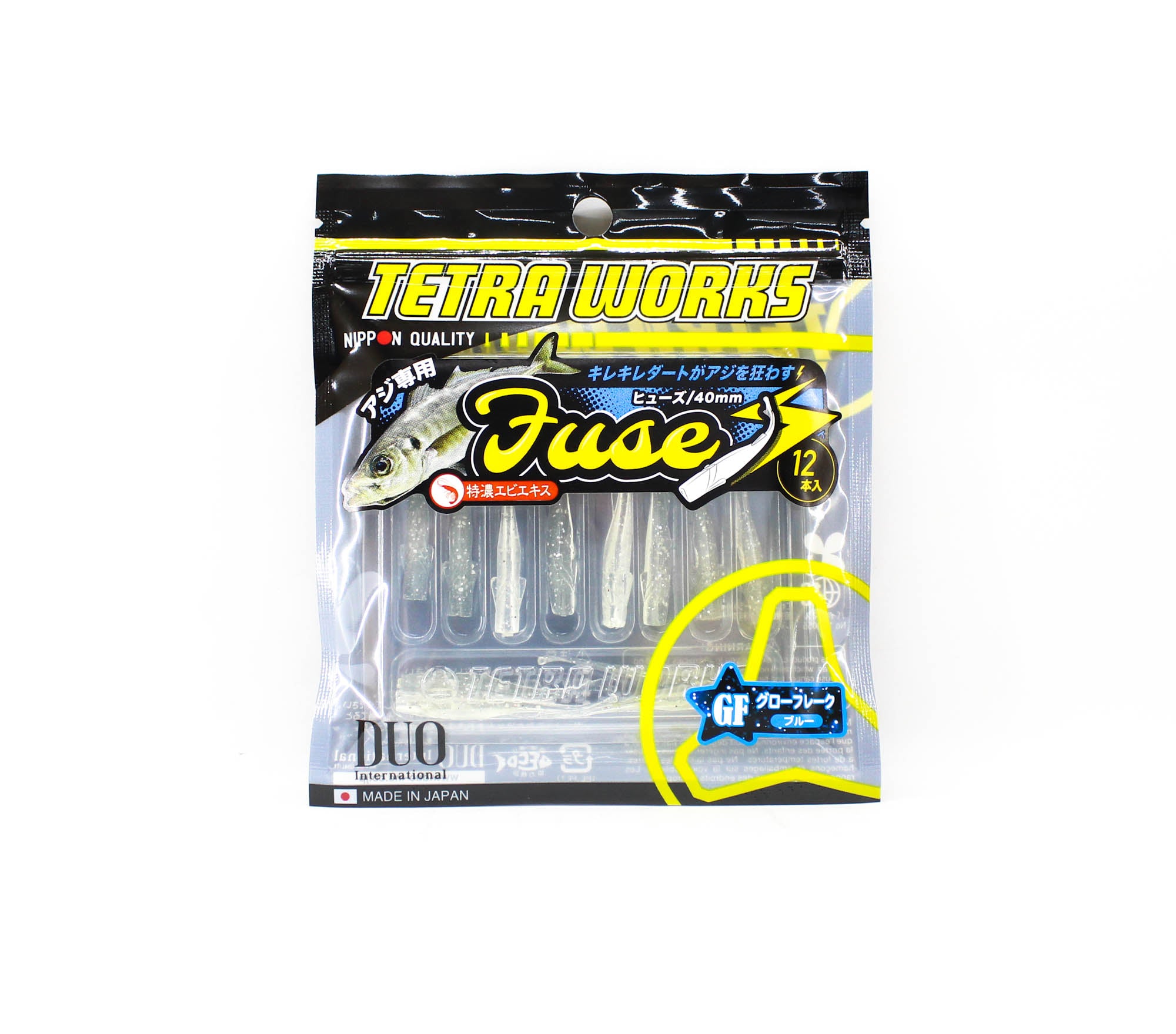 Duo Soft Lure Tetra Works Fuse 40mm 12 per pack S511 (9982)