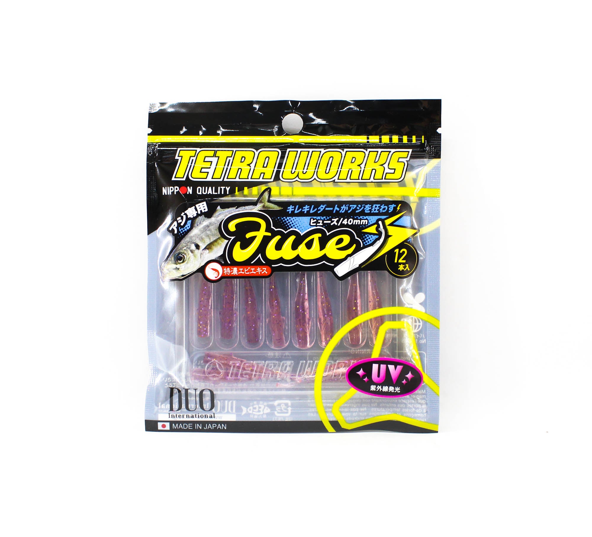 Duo Soft Lure Tetra Works Fuse 40mm 12 per pack S524 (0022)