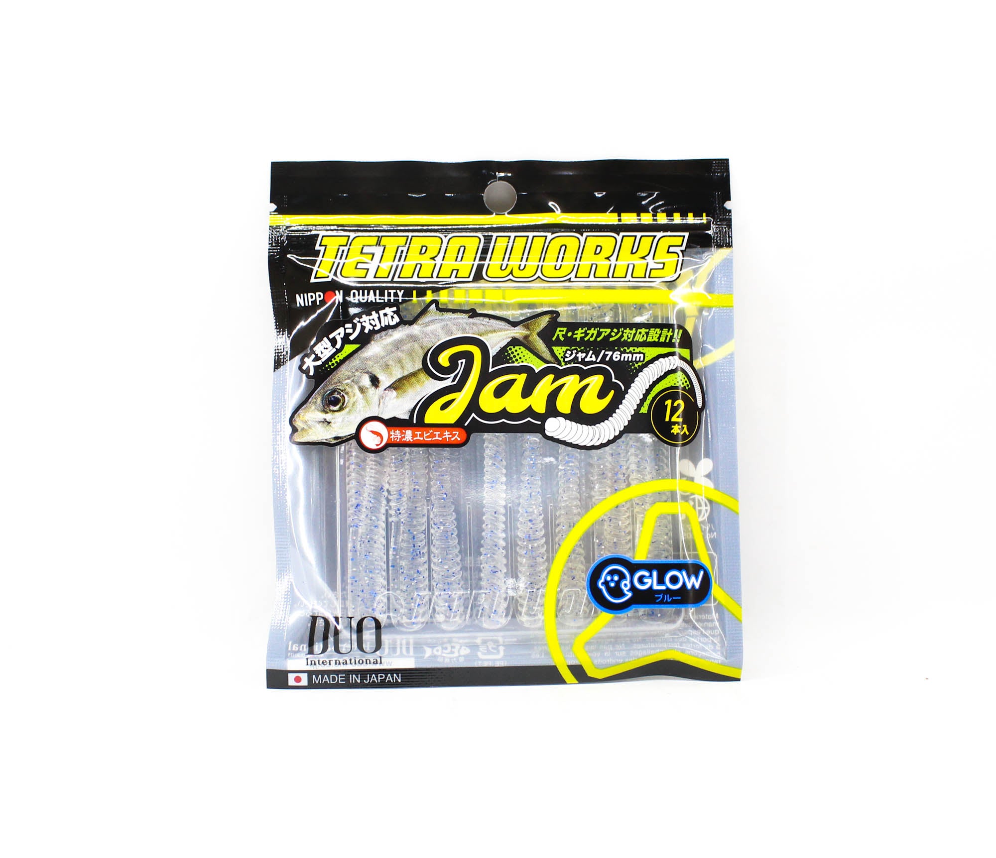 Duo Soft Lure Tetra Works Jam 76mm 12 per pack S504 (0084)