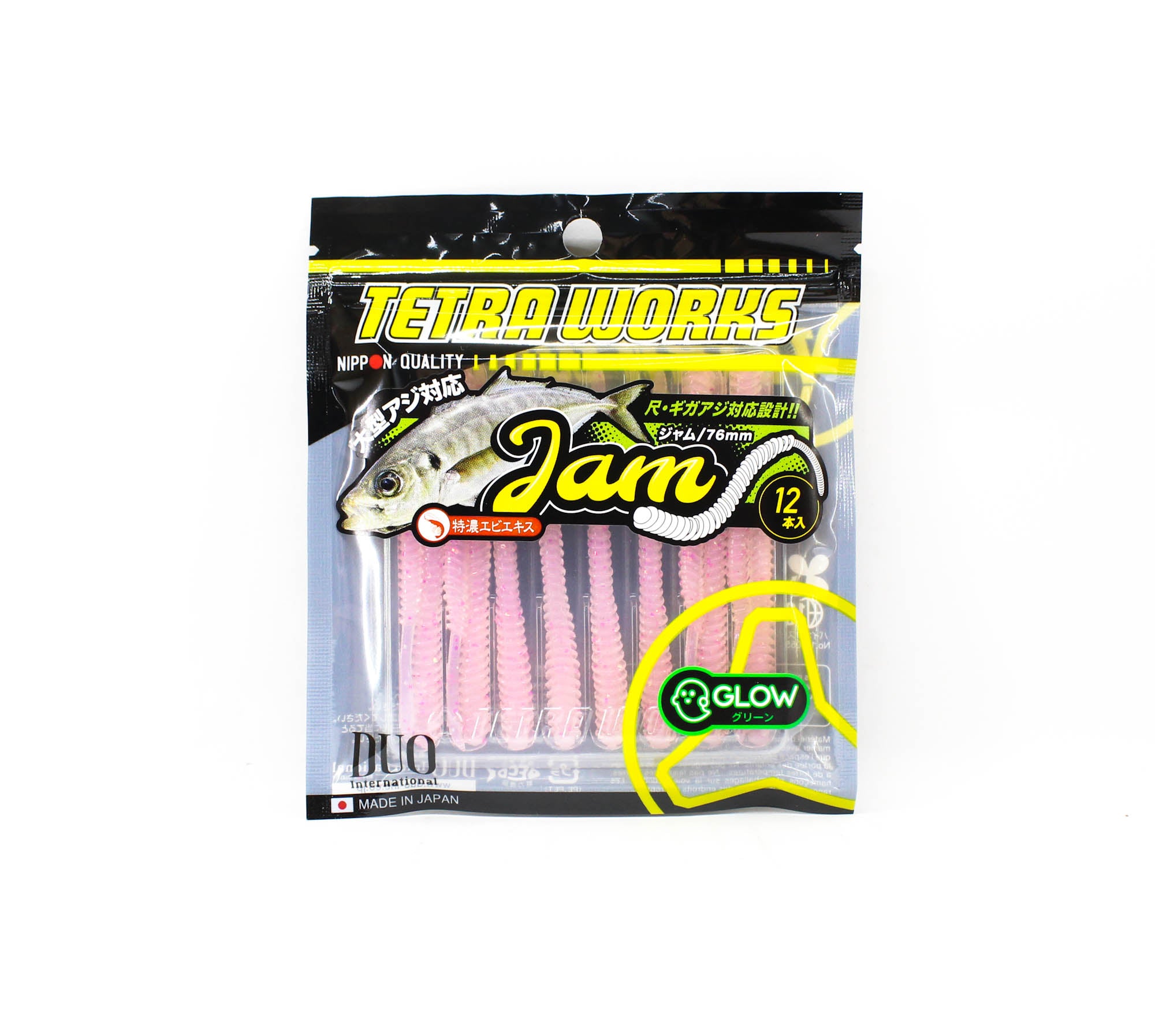 Duo Soft Lure Tetra Works Jam 76mm 12 per pack S516 (0152)