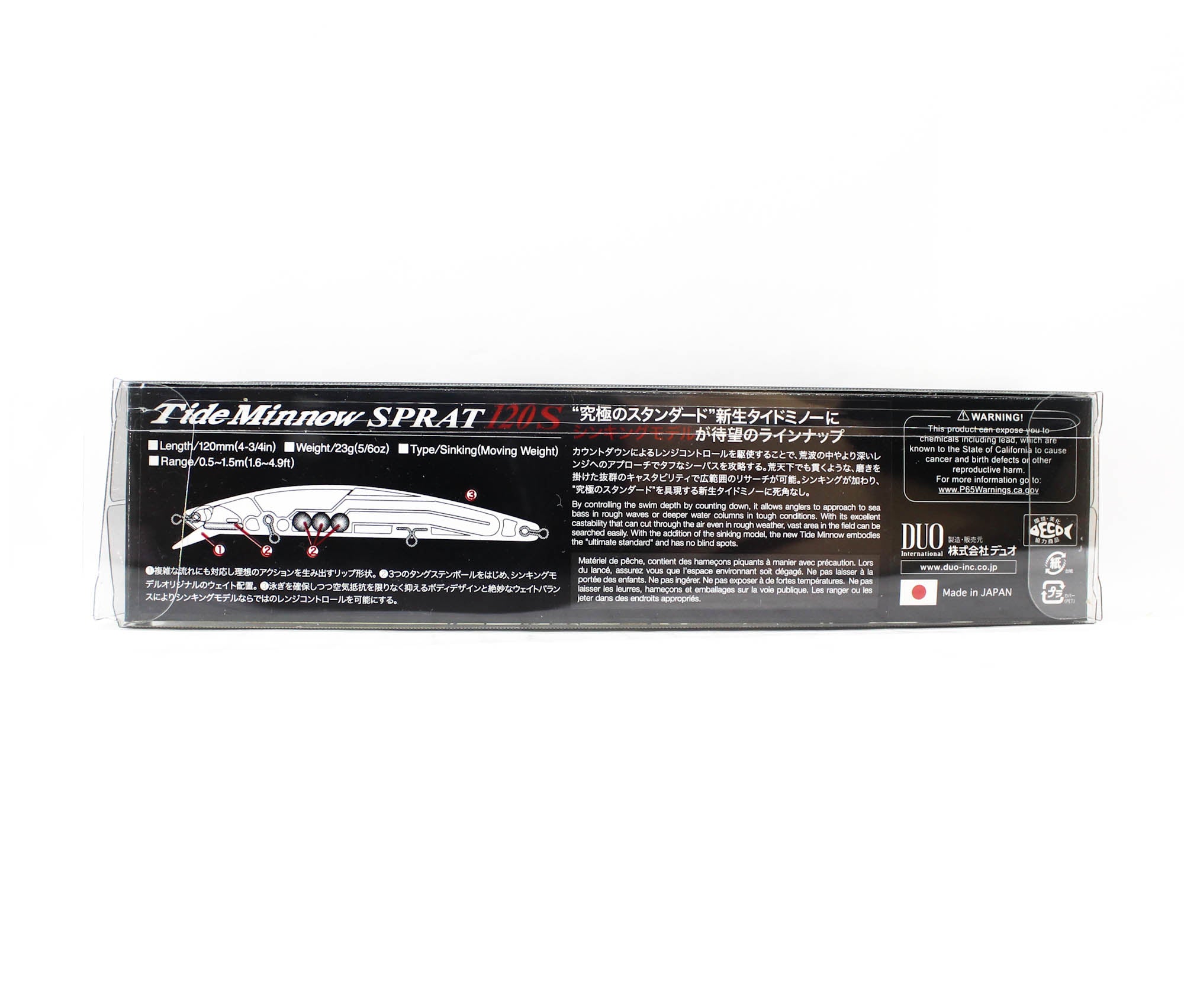 Duo Tide Minnow Sprat 120S Sinking Lure CNA0842 (0572)