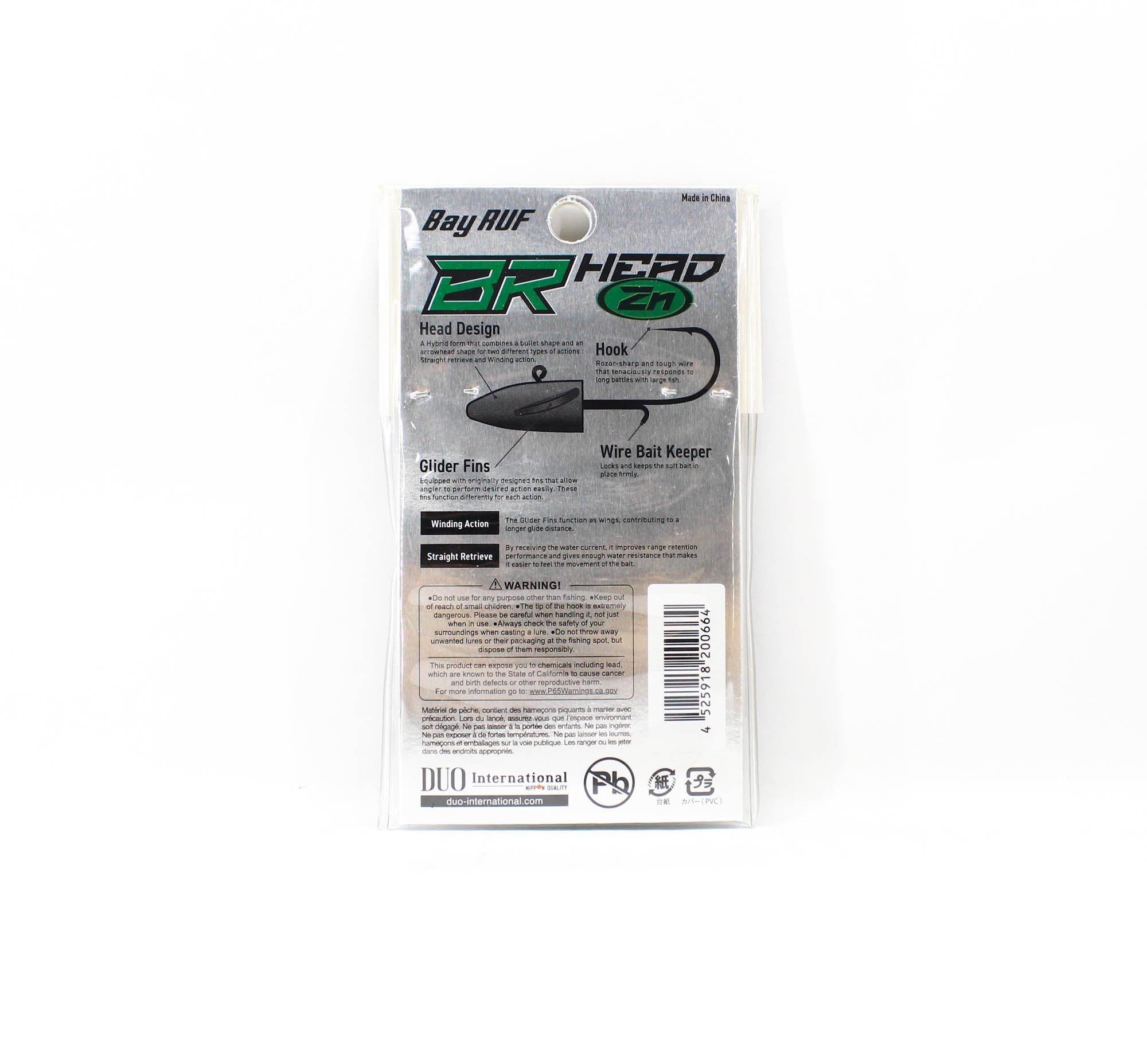 Duo Jig Head BR Head Zinc Size 1/0 4 grams 4 pcs (0664)