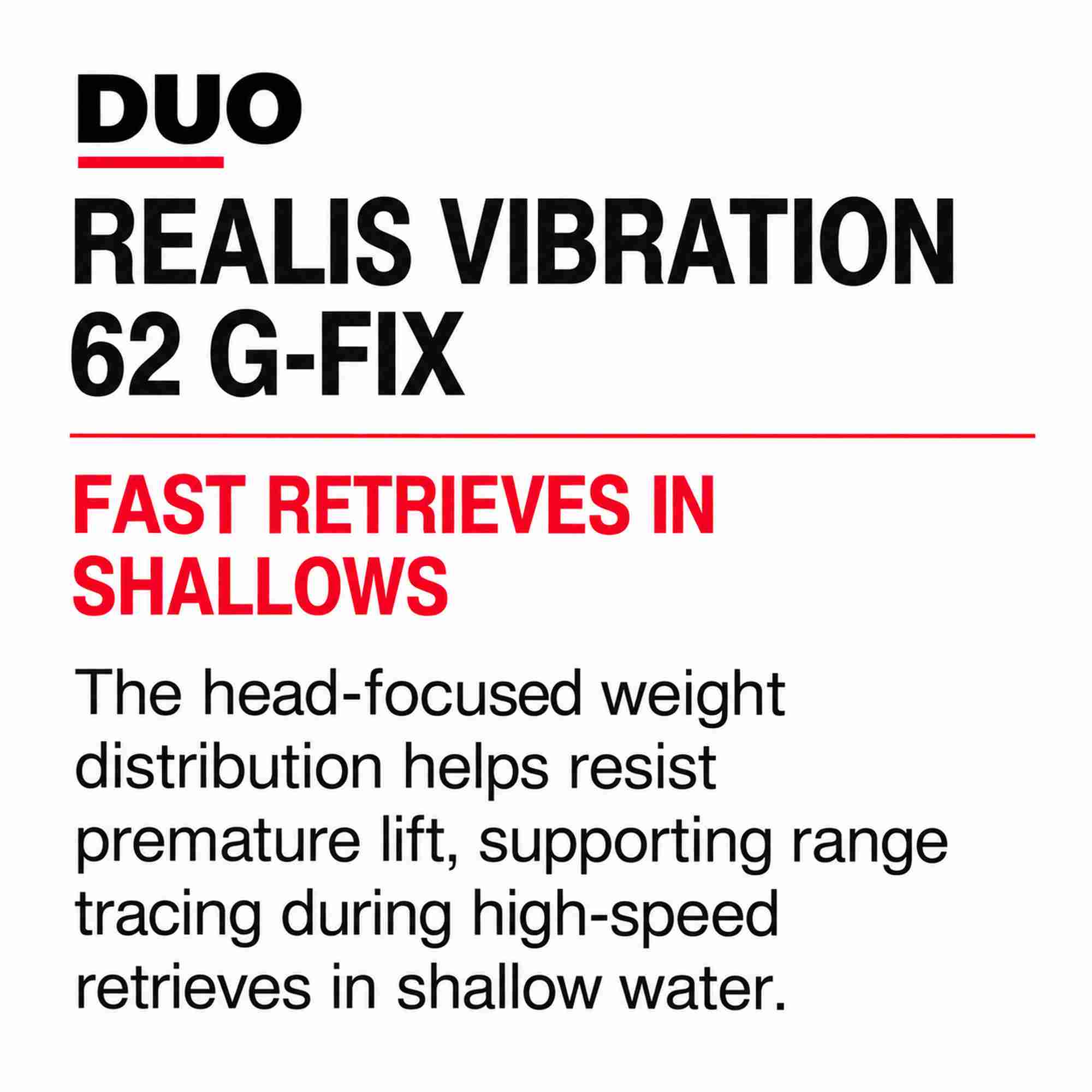 Duo Realis Vibration 62 G Fix Sinking Lure CPA4009 (0756)