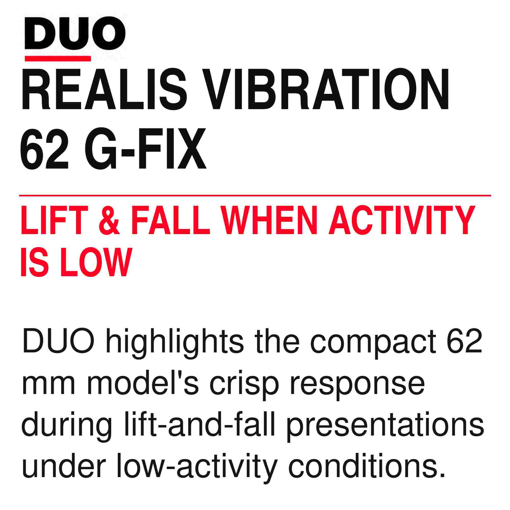 Duo Realis Vibration 62 G Fix Sinking Lure CPA4009 (0756)
