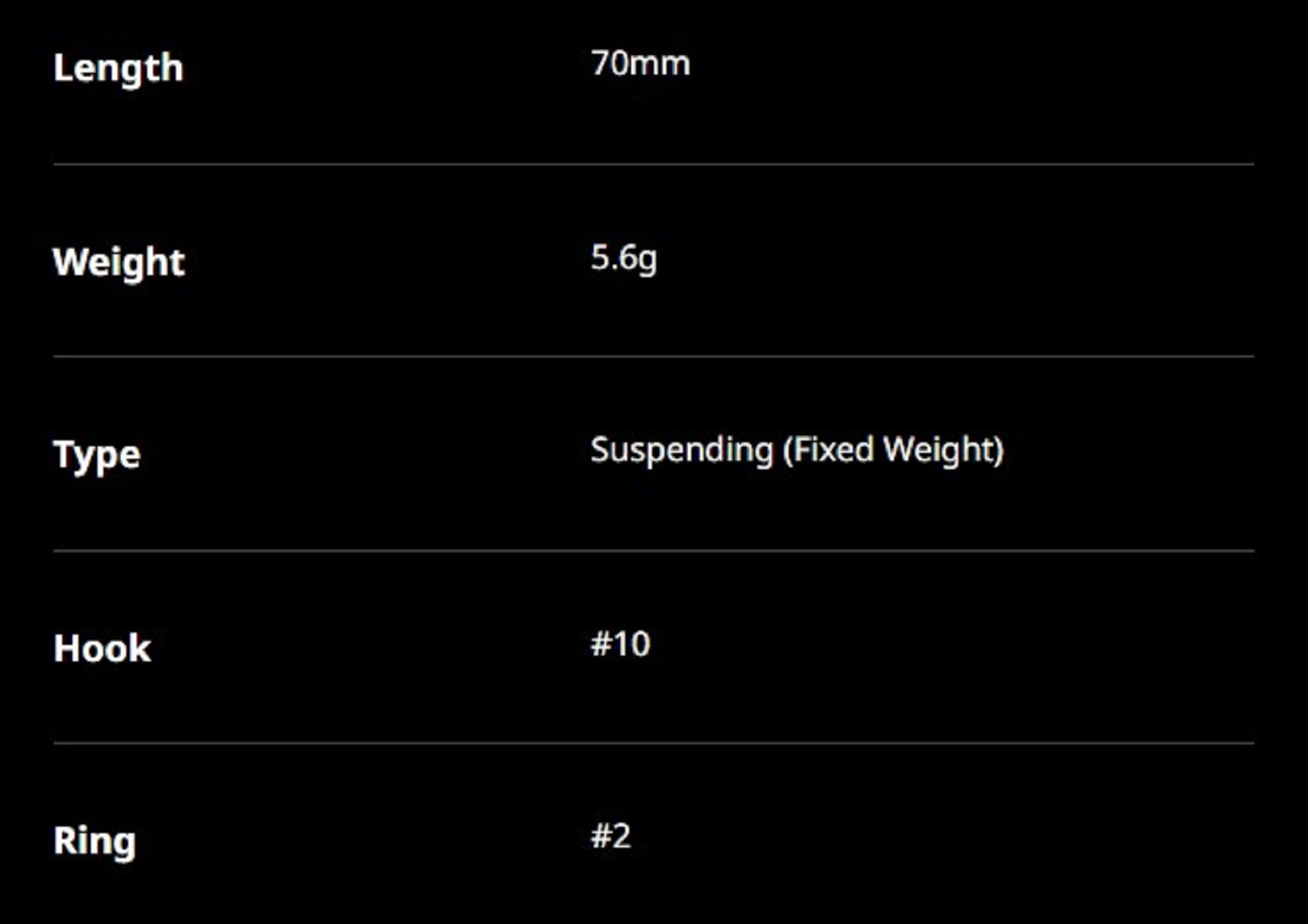 Duo Spearhead Ryuki 70 MDSP Suspend Lure MCC4018 (2033)