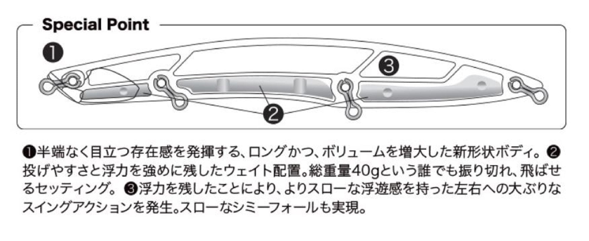 Duo Beach Walker Wedge 140 mm 40 grams Sinking Lure ACCZ448 (2743)