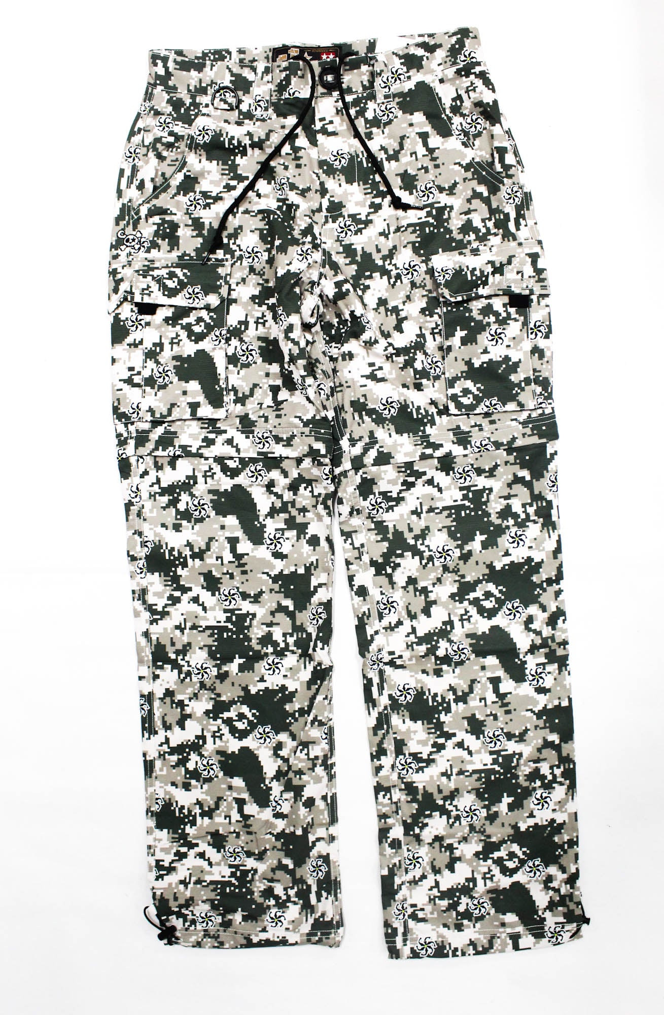 OBOF Dry Convertible Pants Pioneer Biwa Digital Camo Size L (2927)