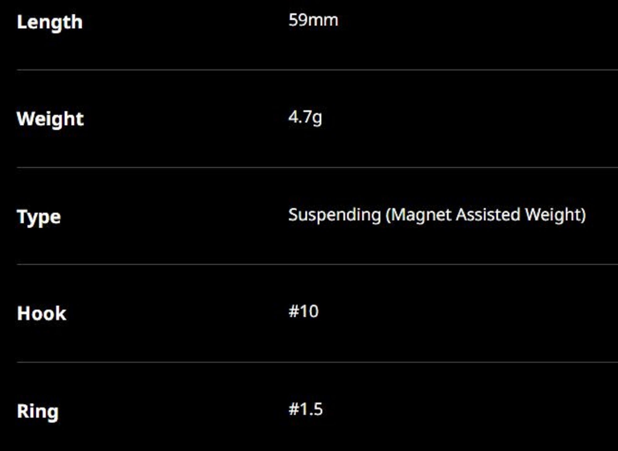 Duo Realis Shad 59 MR Suspend Lure MCC4018 (6505)