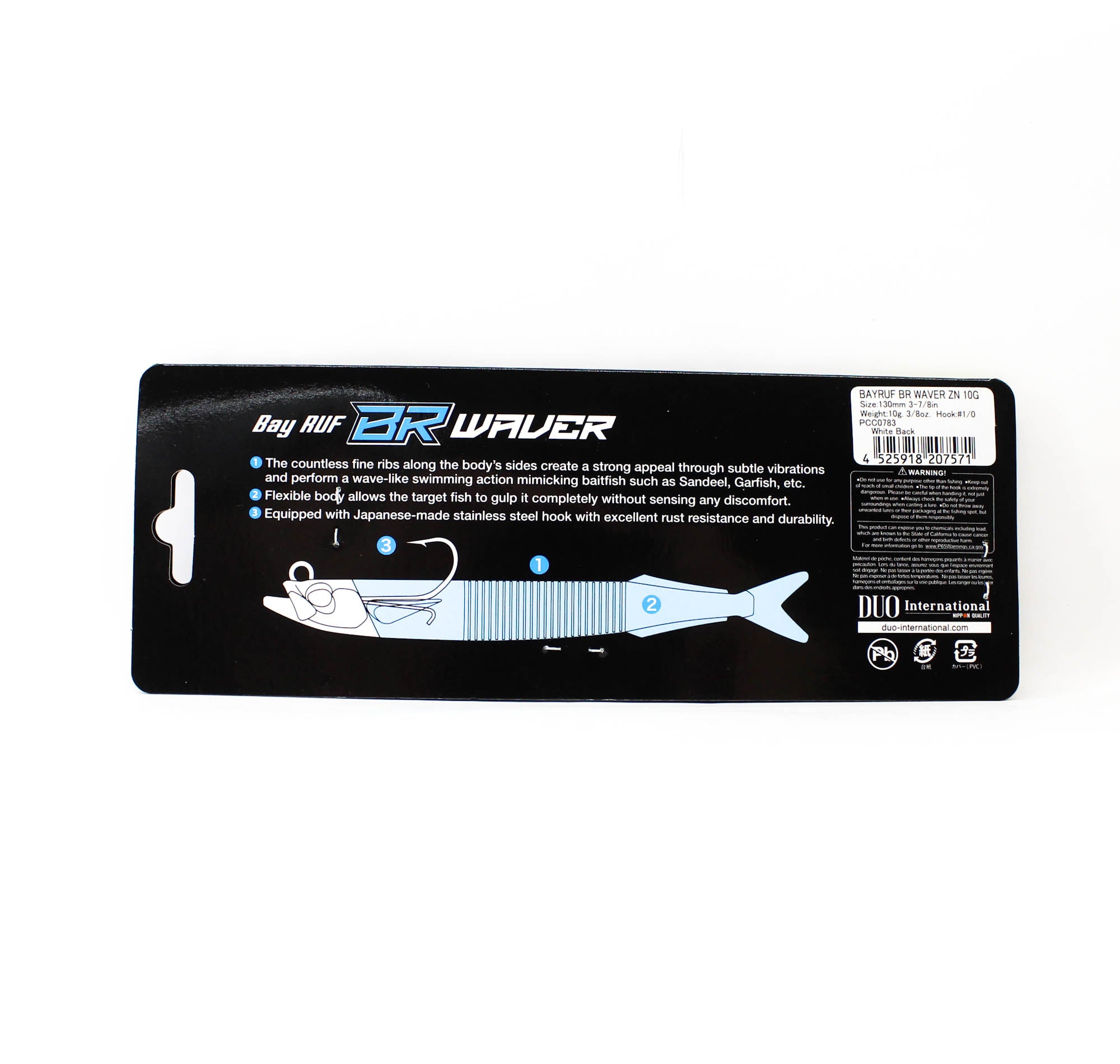 Duo Soft Lure Bay Ruf BR ZN Waver 10 grams PCC0783 (7571)