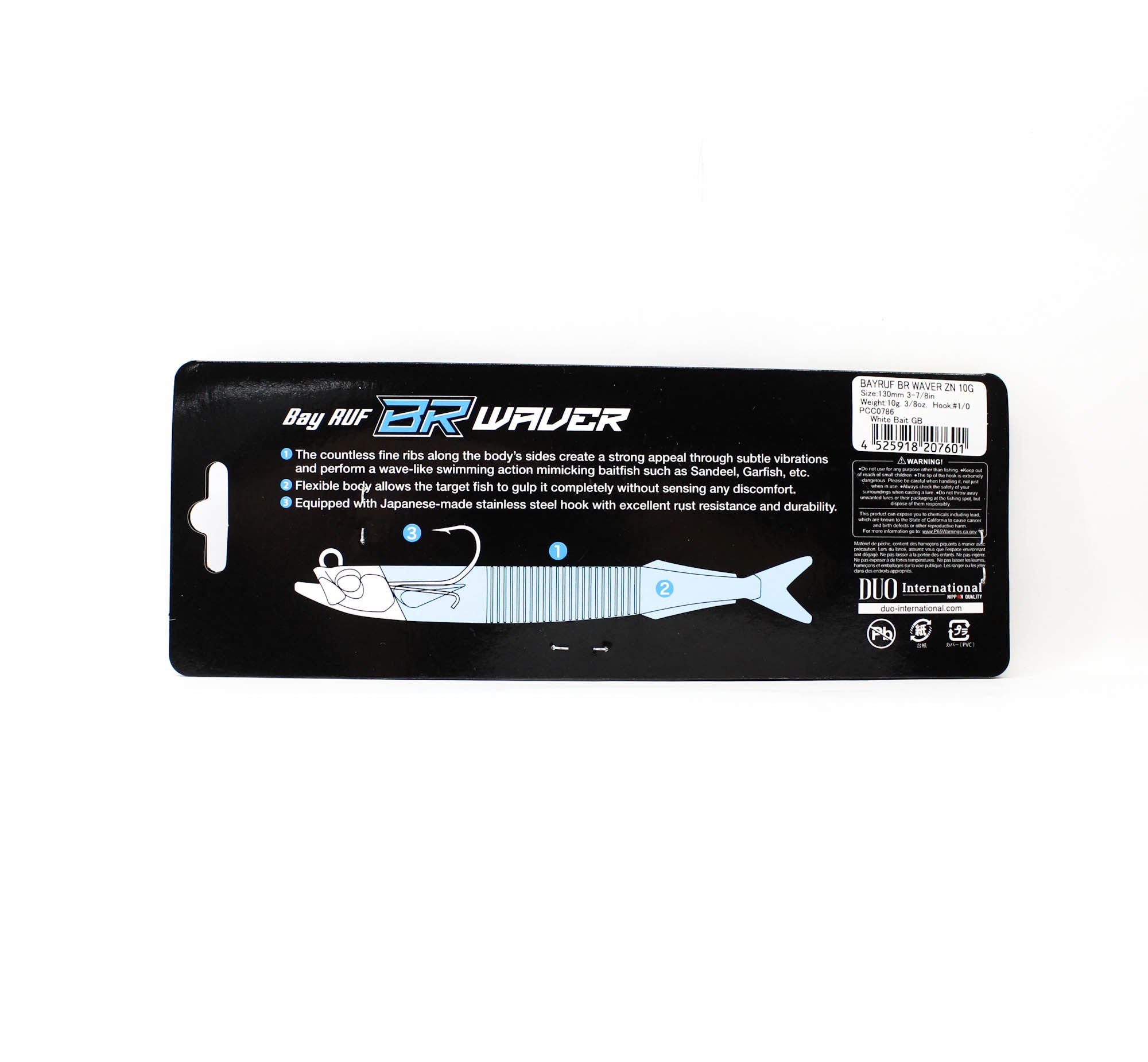 Duo Soft Lure Bay Ruf BR ZN Waver 10 grams PCC0786 (7601)