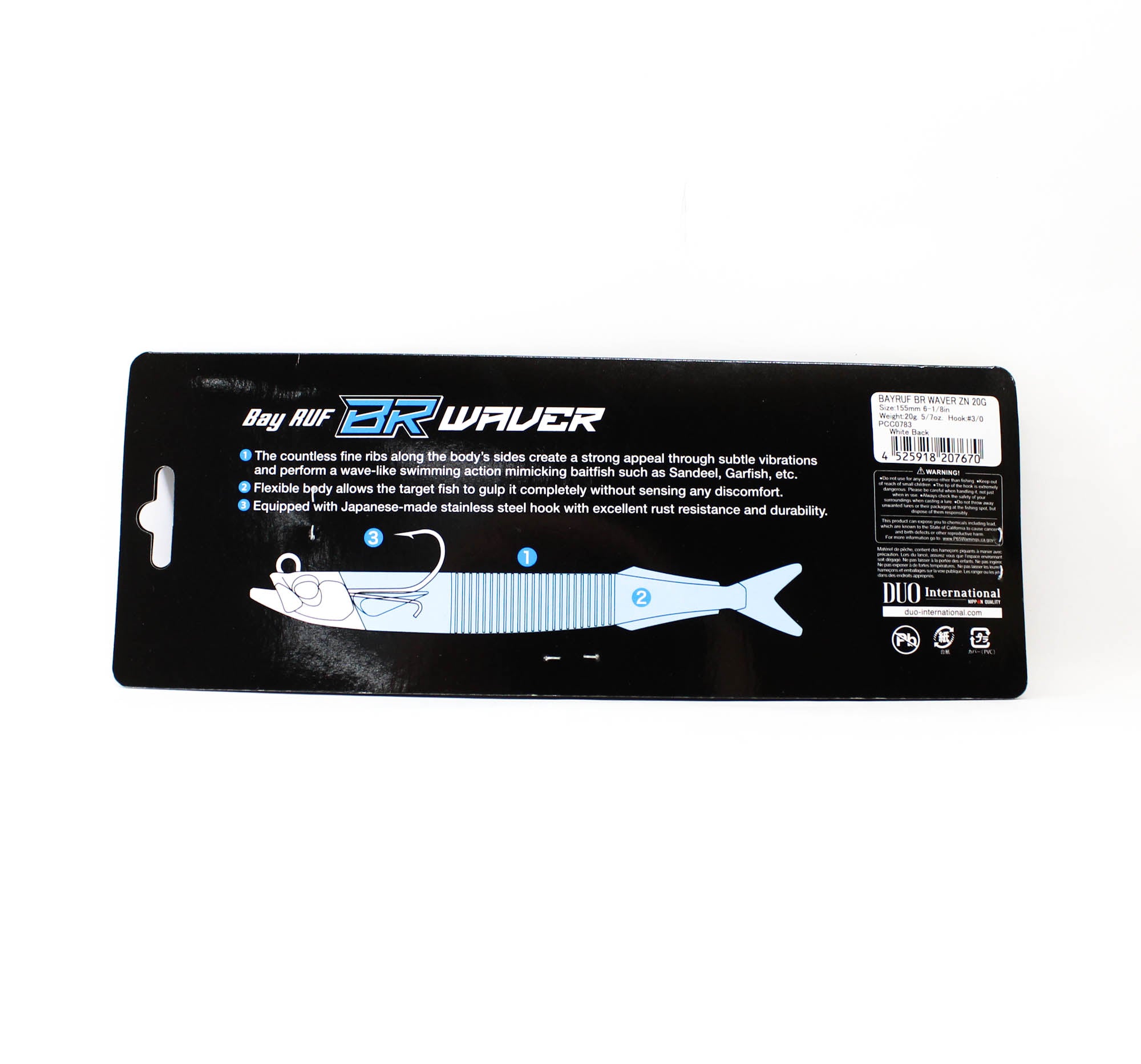 Duo Soft Lure Bay Ruf BR ZN Waver 20 grams PCC0783 (7670)