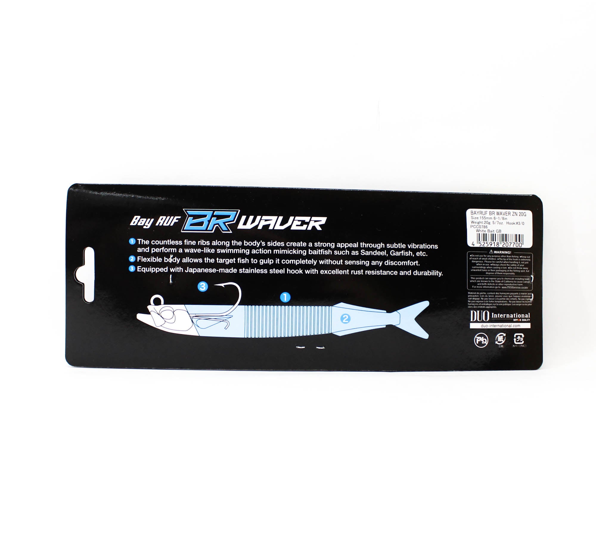 Duo Soft Lure Bay Ruf BR ZN Waver 20 grams PCC0786 (7700)