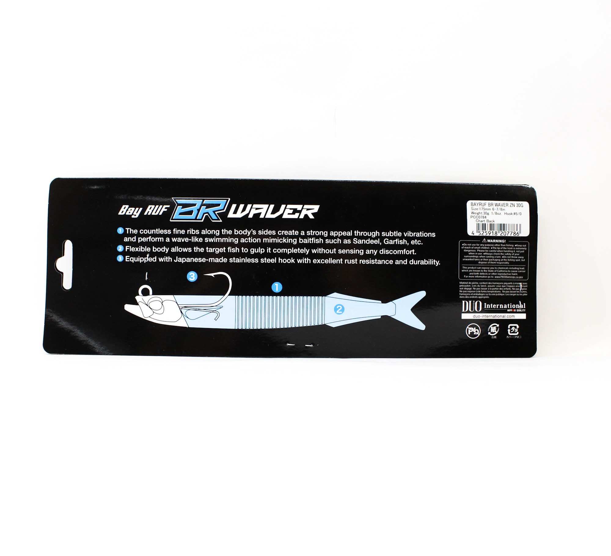 Duo Soft Lure Bay Ruf BR ZN Waver 30 grams PCC0784 (7786)