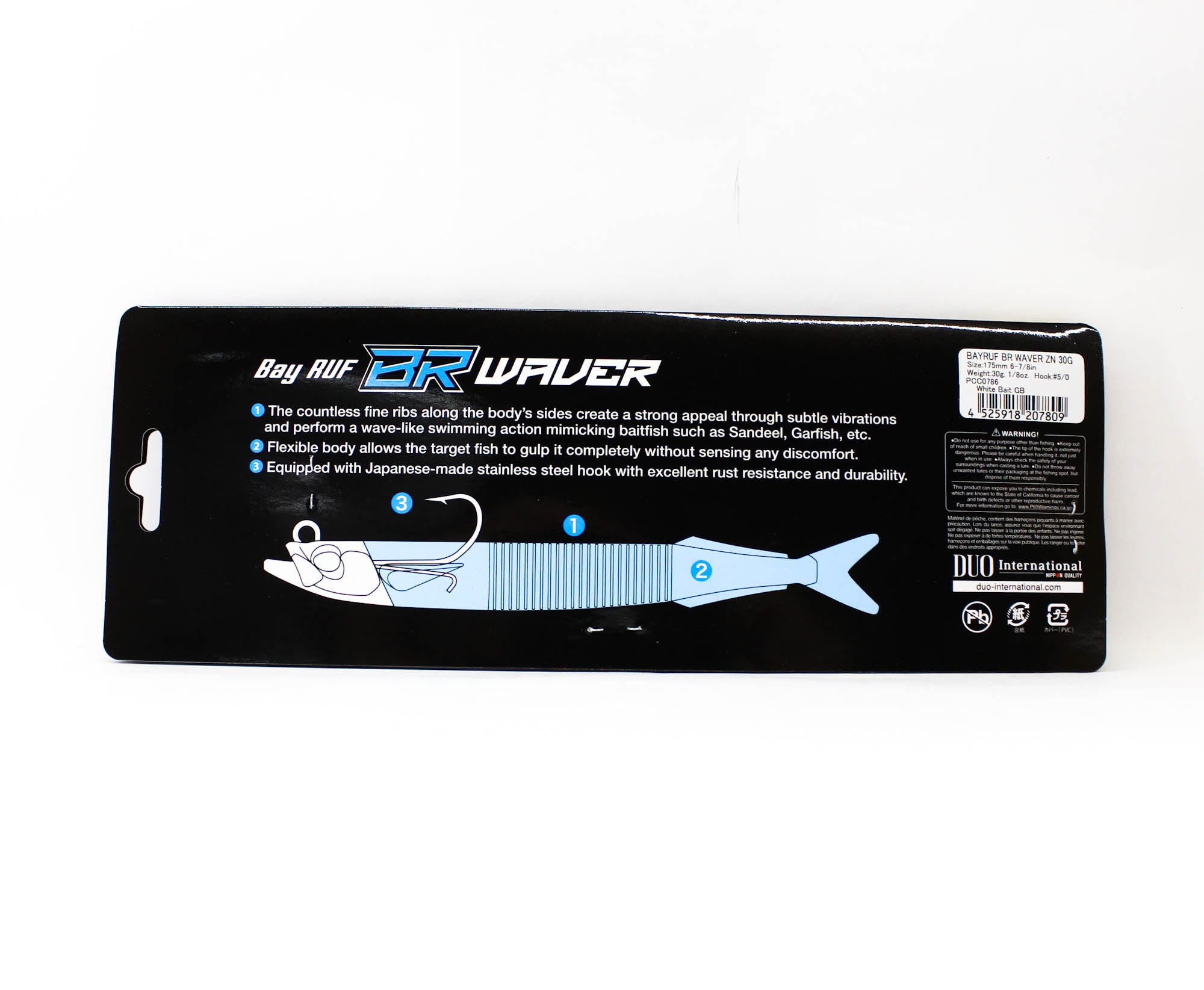 Duo Soft Lure Bay Ruf BR ZN Waver 30 grams PCC0786 (7809)