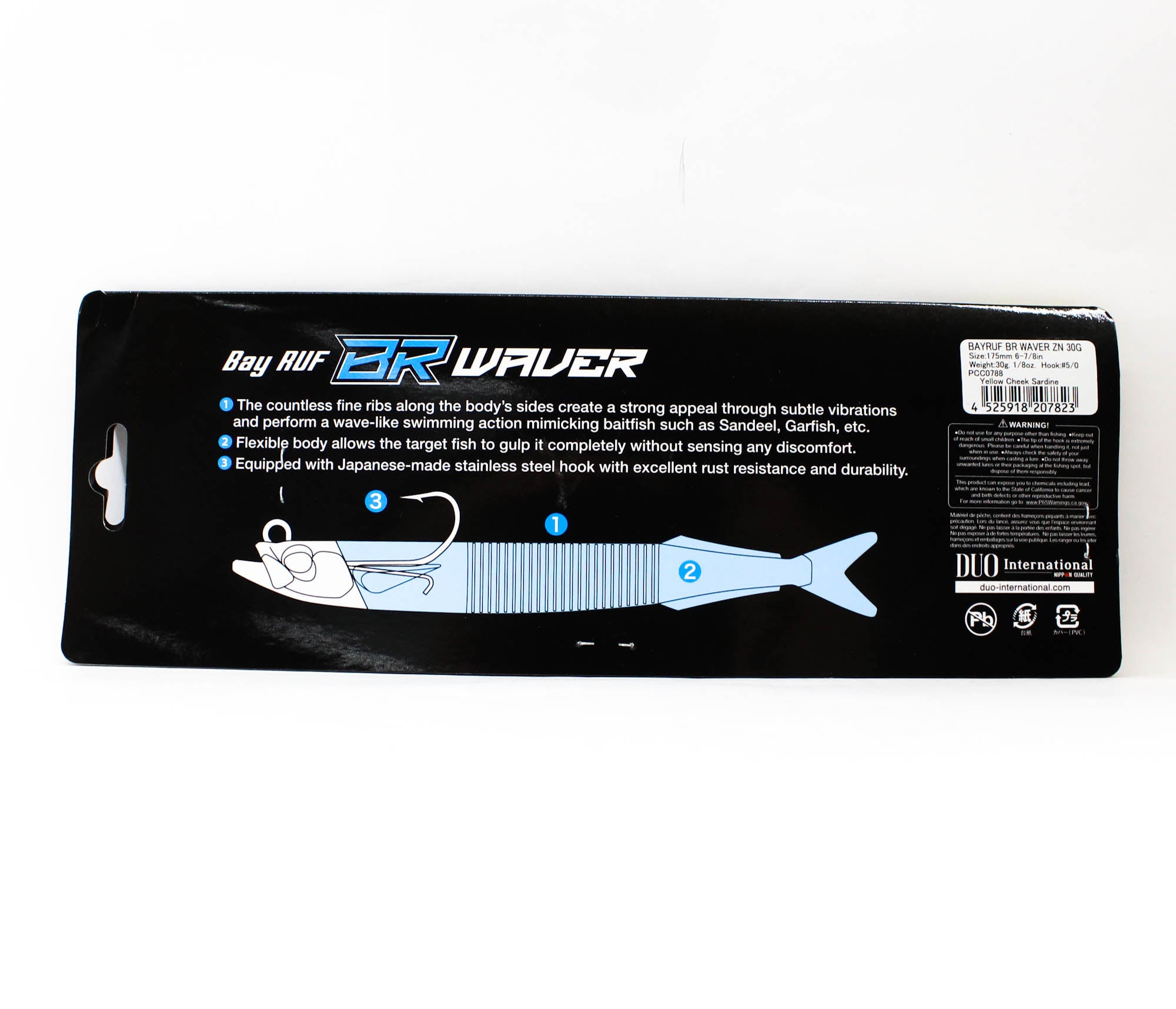 Duo Soft Lure Bay Ruf BR ZN Waver 30 grams PCC0788 (7823)