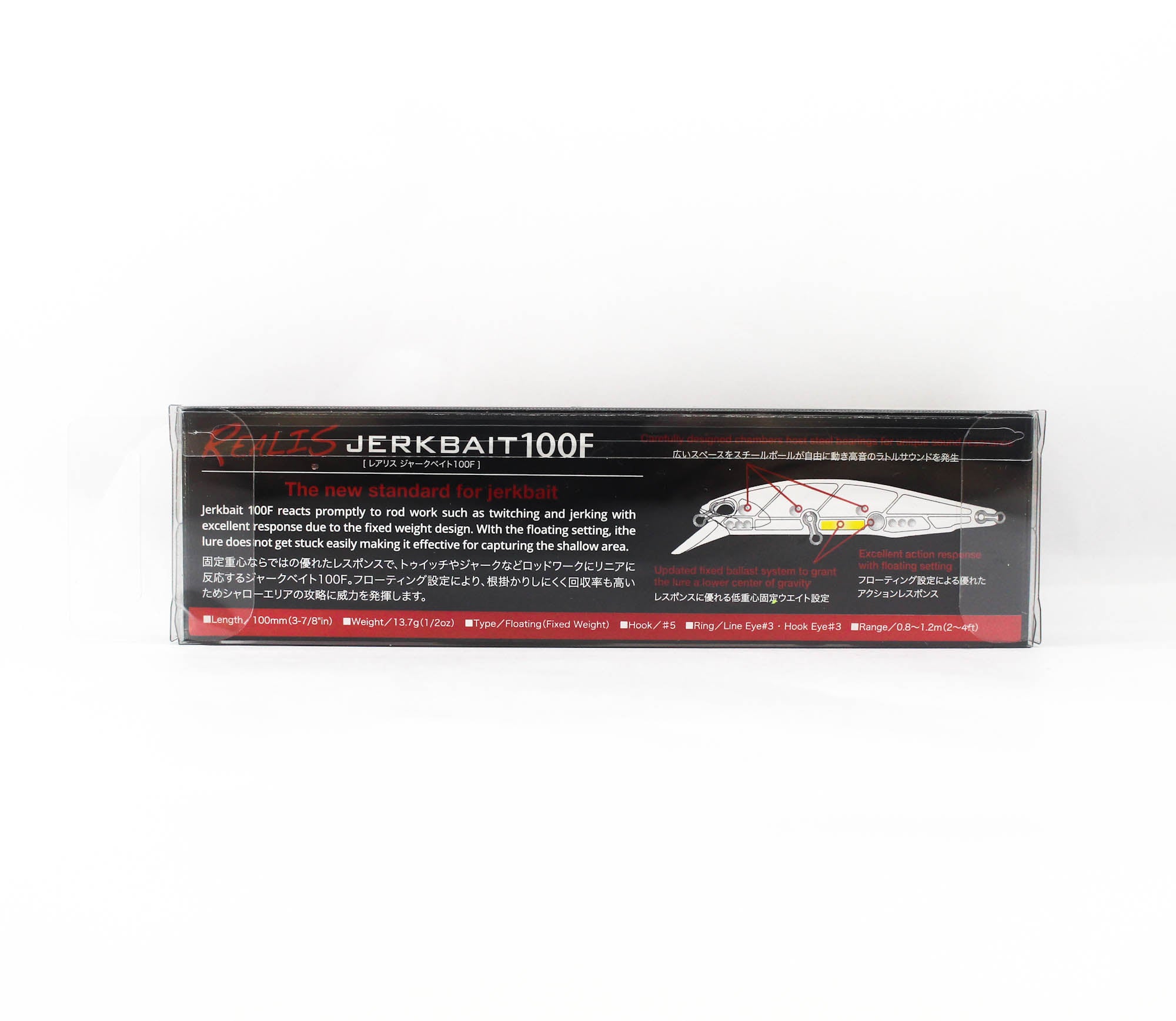 Duo Realis Jerkbait 100F Floating Lure CEA3006 (0090)