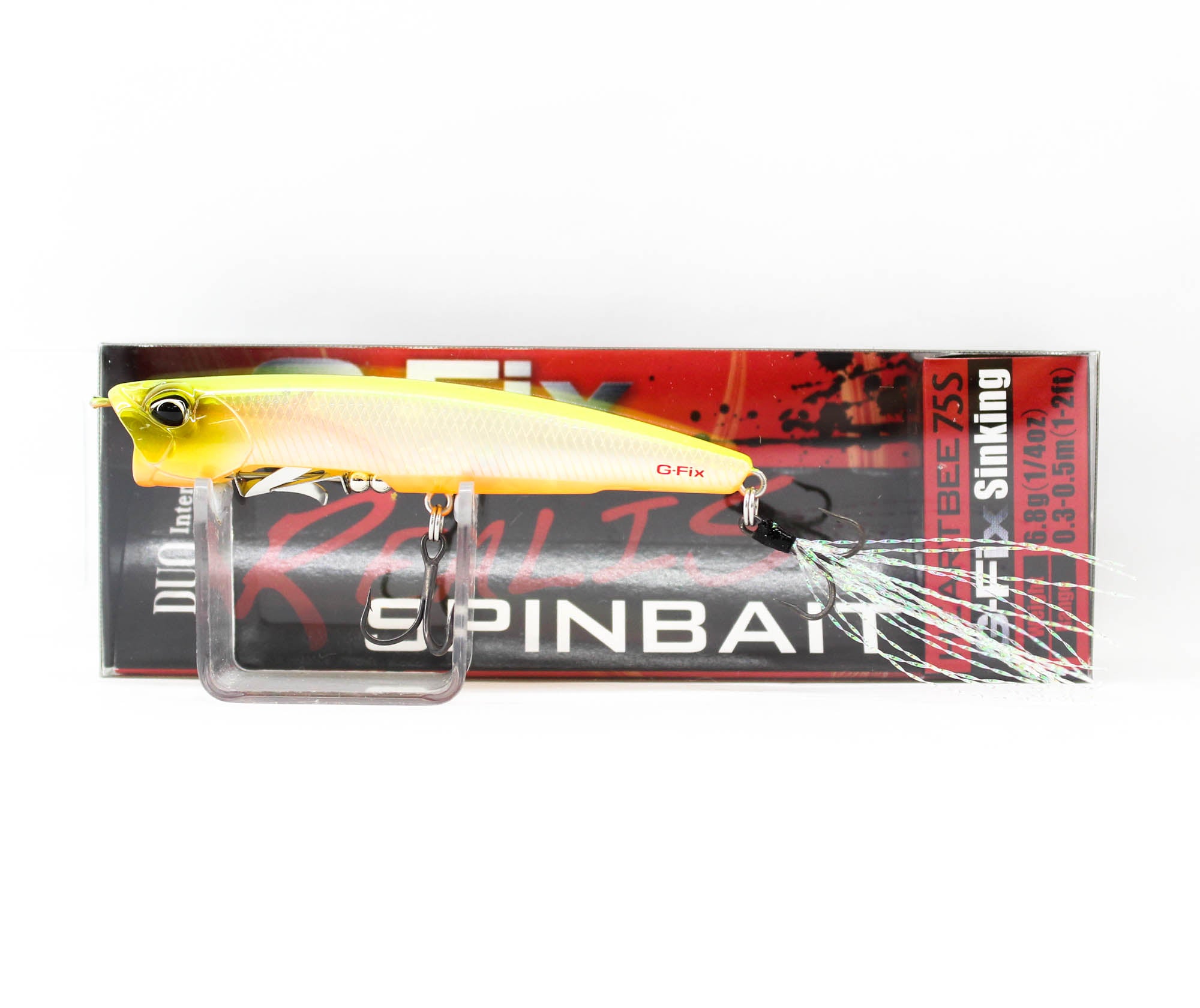 Duo Realis Spin Bait 75S Heartbee G Fix Sinking Lure CCC3550 (1646)
