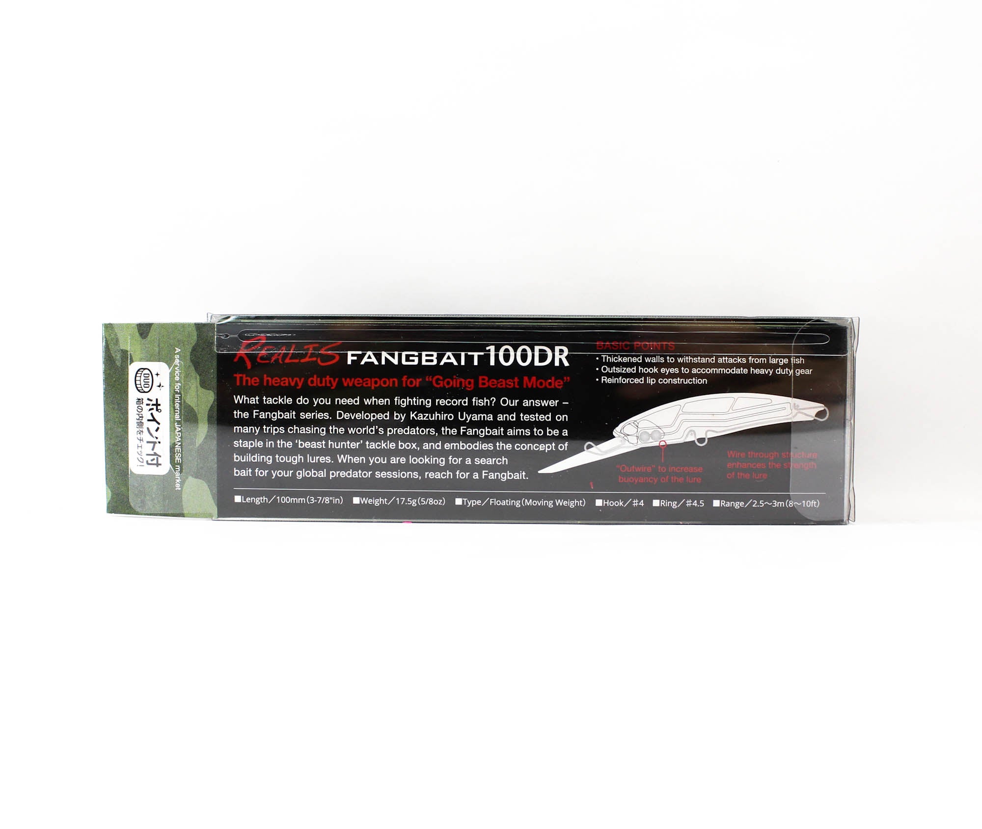 Duo Realis Fangbait 100DR Floating Lure ANA3399 (3244)