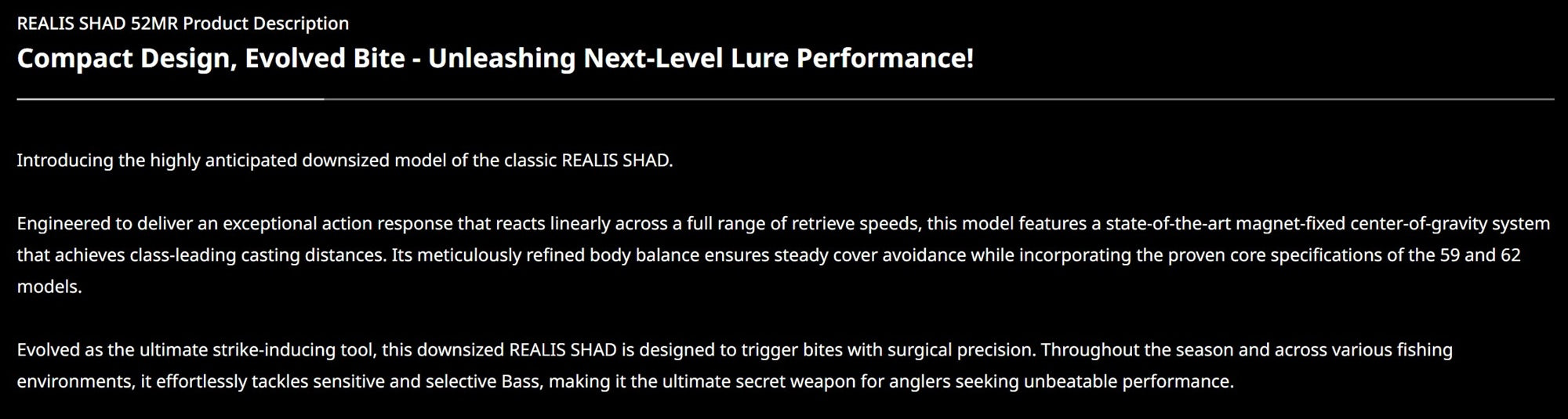 Duo Realis Shad 52 MR Suspend Lure ASA4018 (3923)