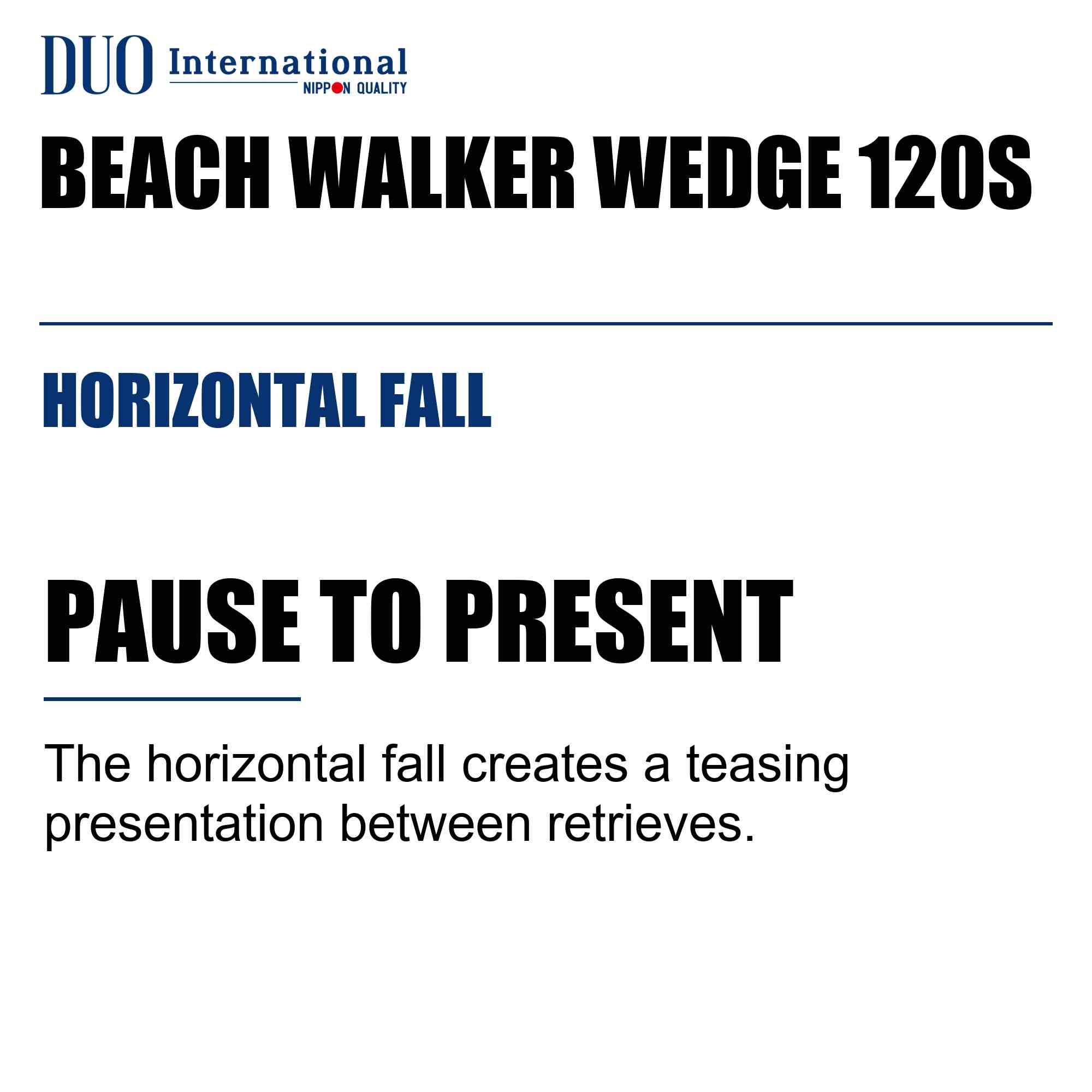 Duo Beach Walker Wedge 120 mm 38 grams Sinking Lure CFAZ548 (4586)