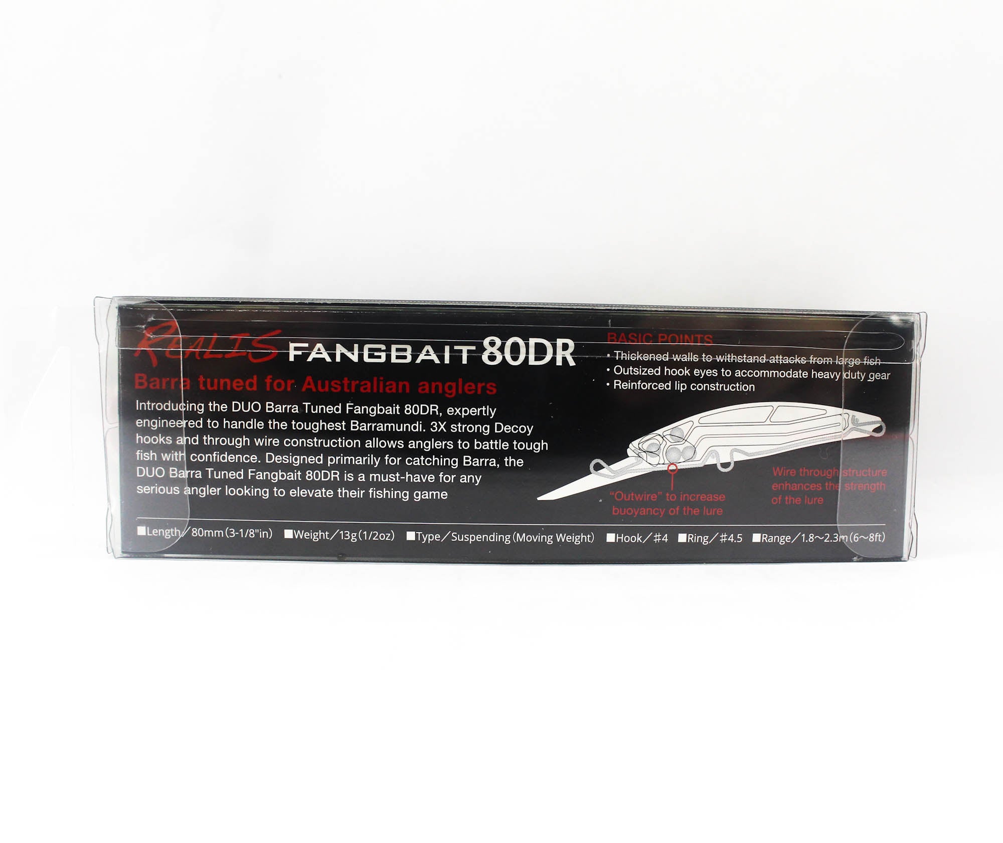 Duo Realis Fangbait 80DR Barra Tuned Suspend Lure ACC3385 (5903)