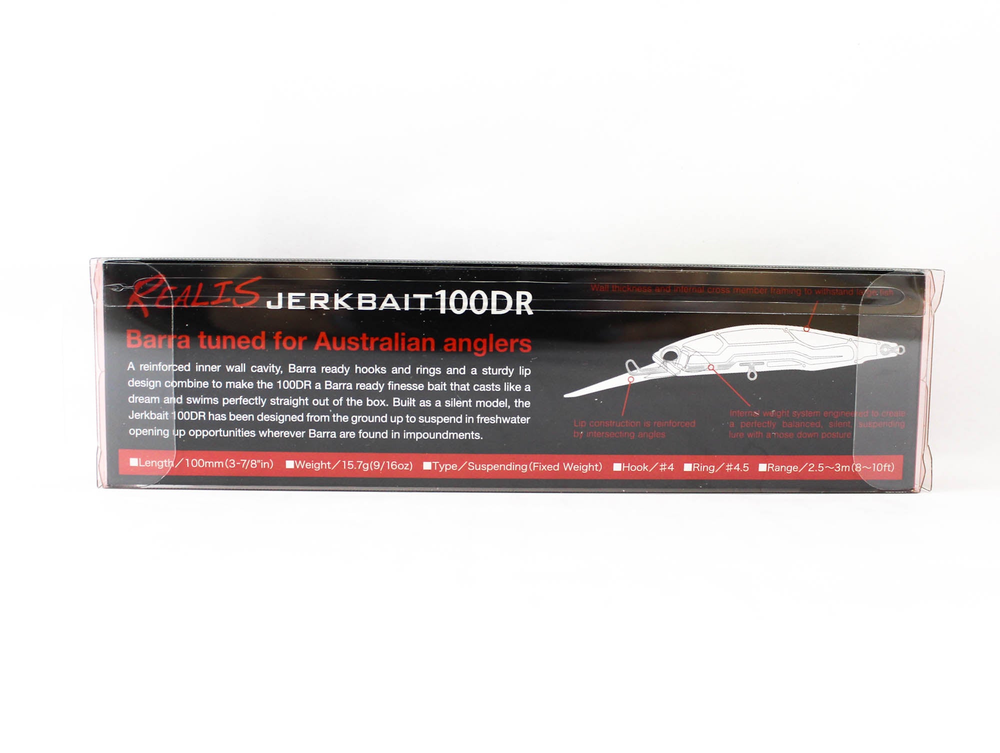 Duo Realis Jerkbait 100DR Barra Tuned Suspend Lure ASA3146 (6184)