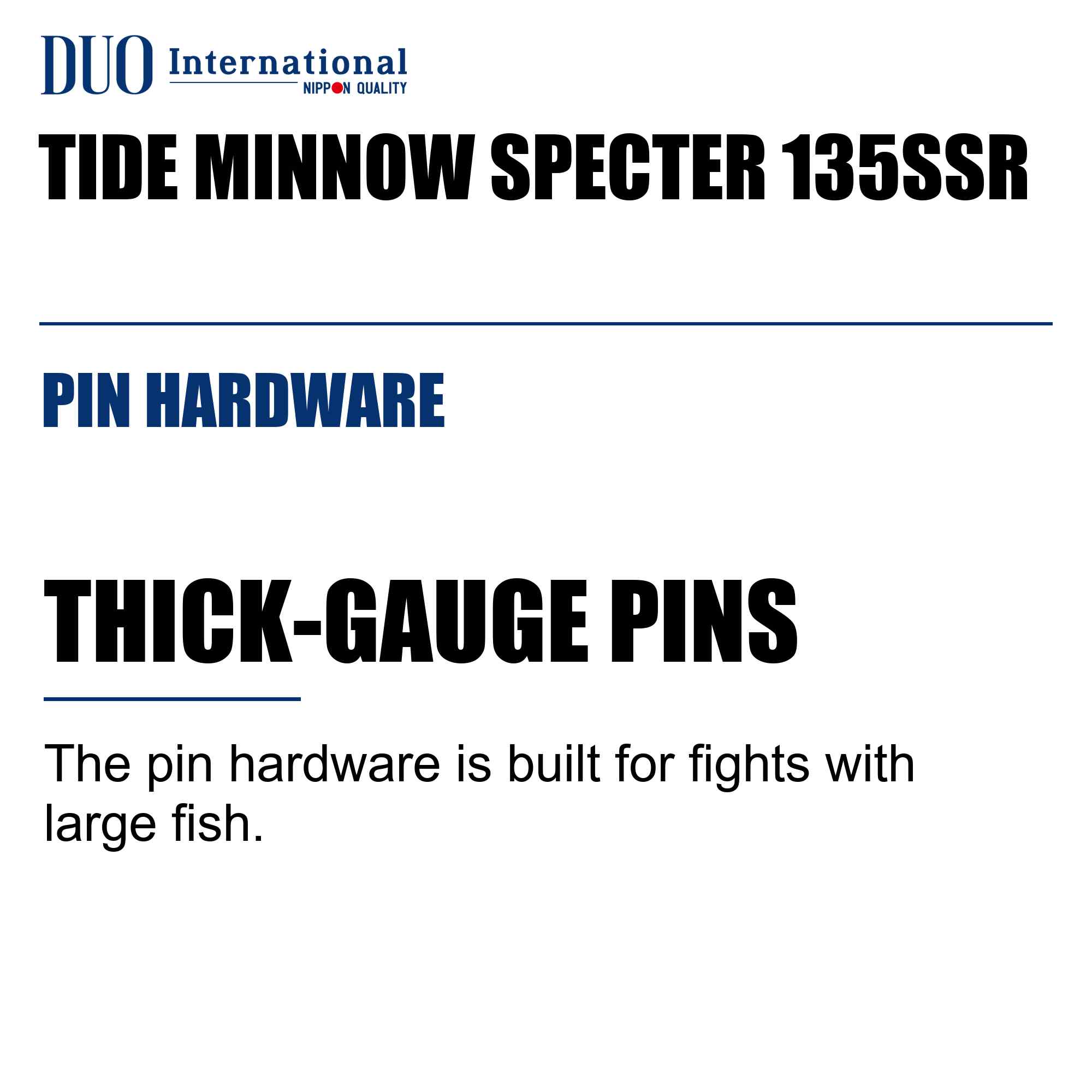 Duo Tide Minnow Specter 135SSR Suspend Lure ACC0597 (9666)