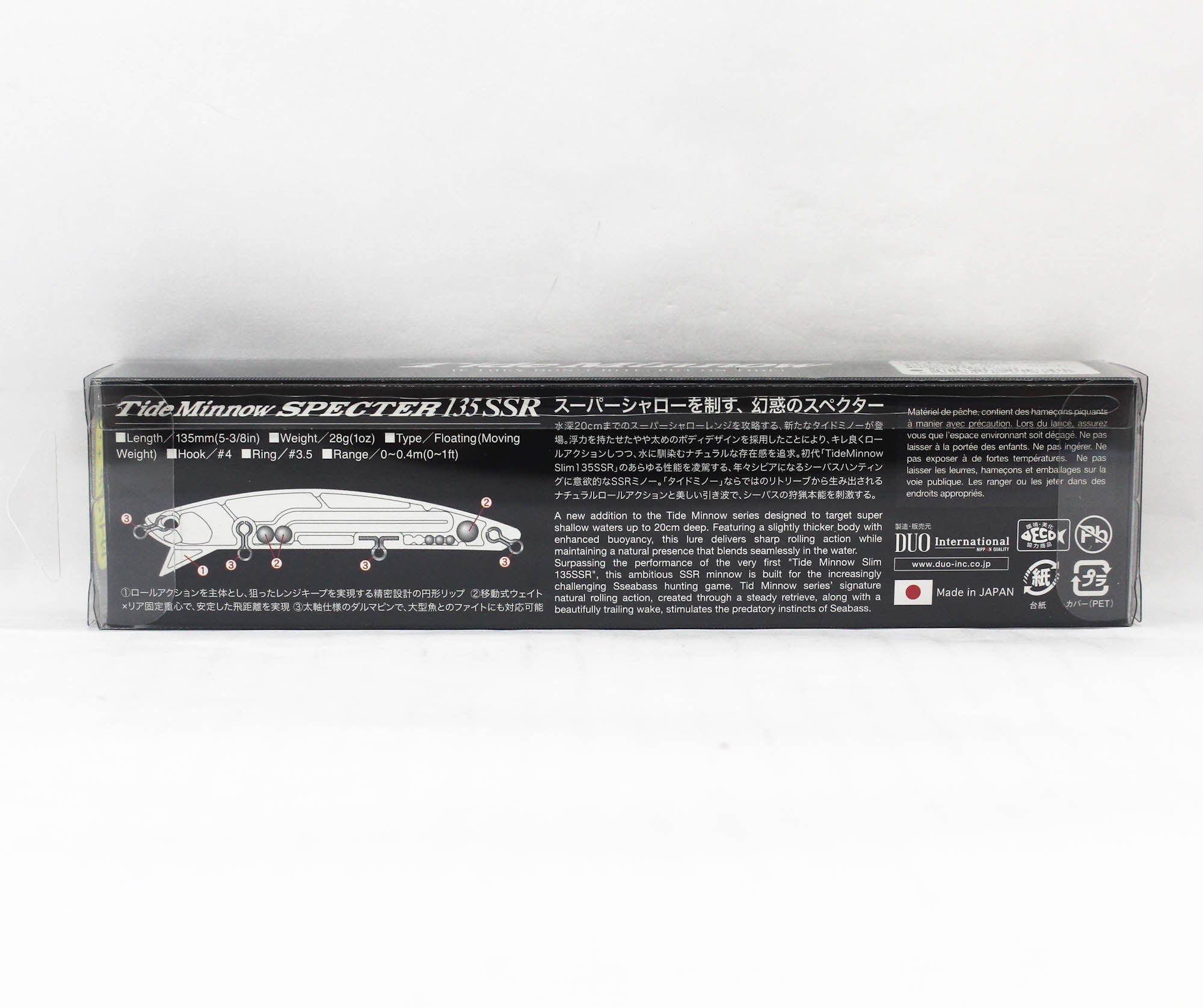 Duo Tide Minnow Specter 135SSR Suspend Lure ACC3008 (9758)