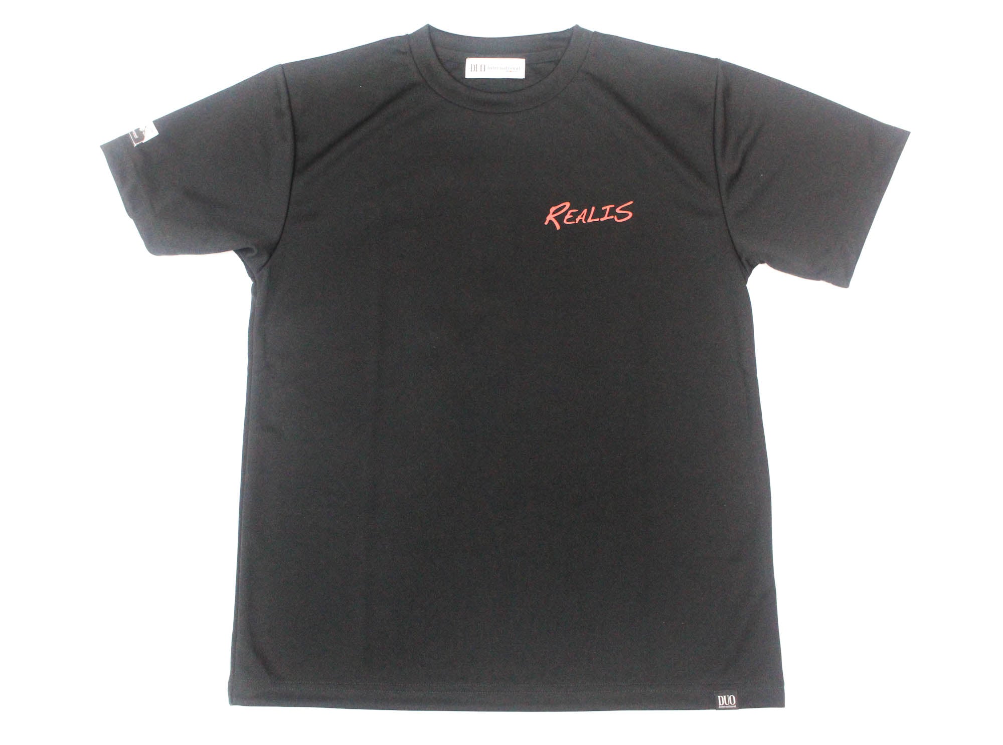 Duo T Shirt Realis Basic 25 Short Sleeve Dry Fit Black Size L (0181)