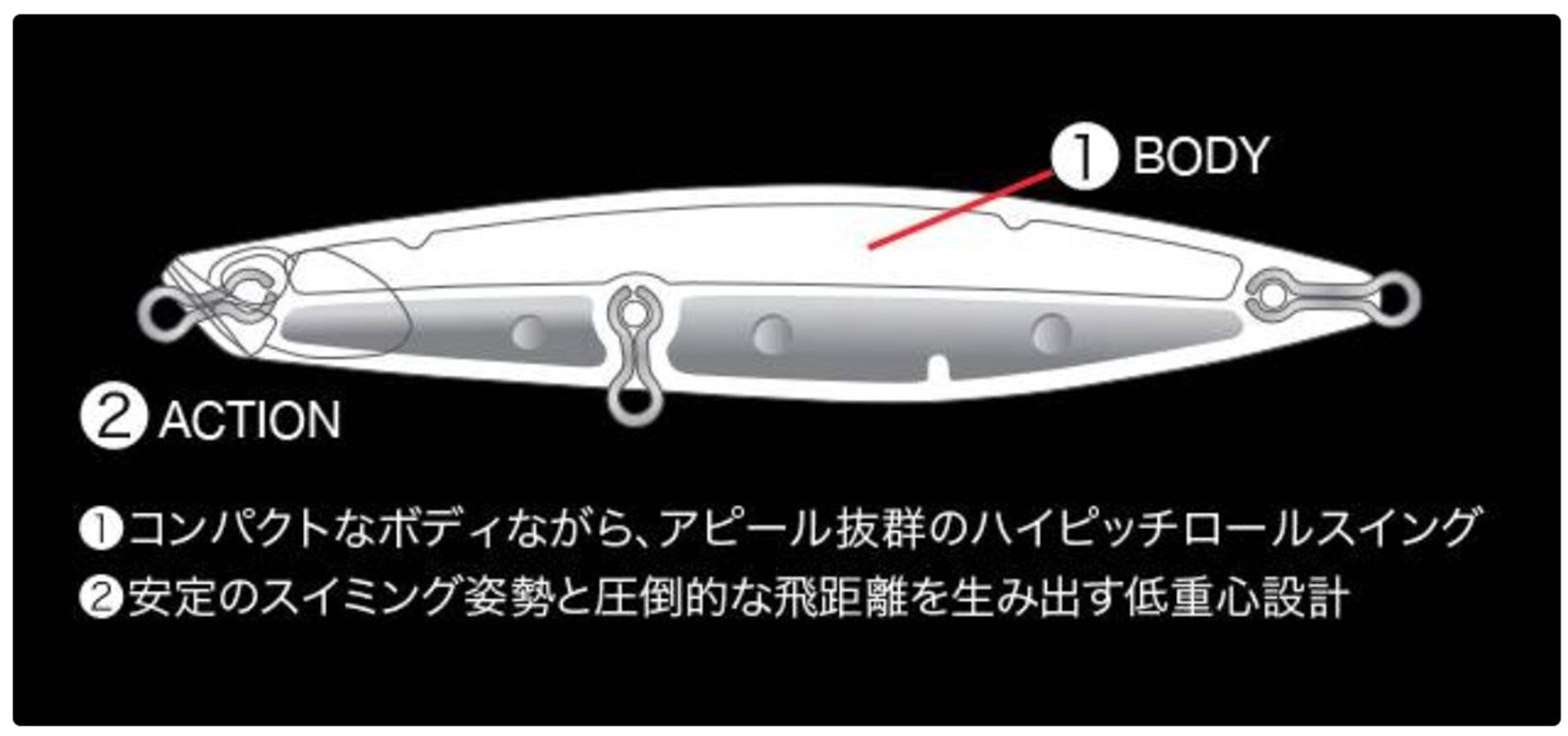 Duo Beach Walker Wedge 95 mm 30 grams Sinking Lure AOAZ604 (6787)
