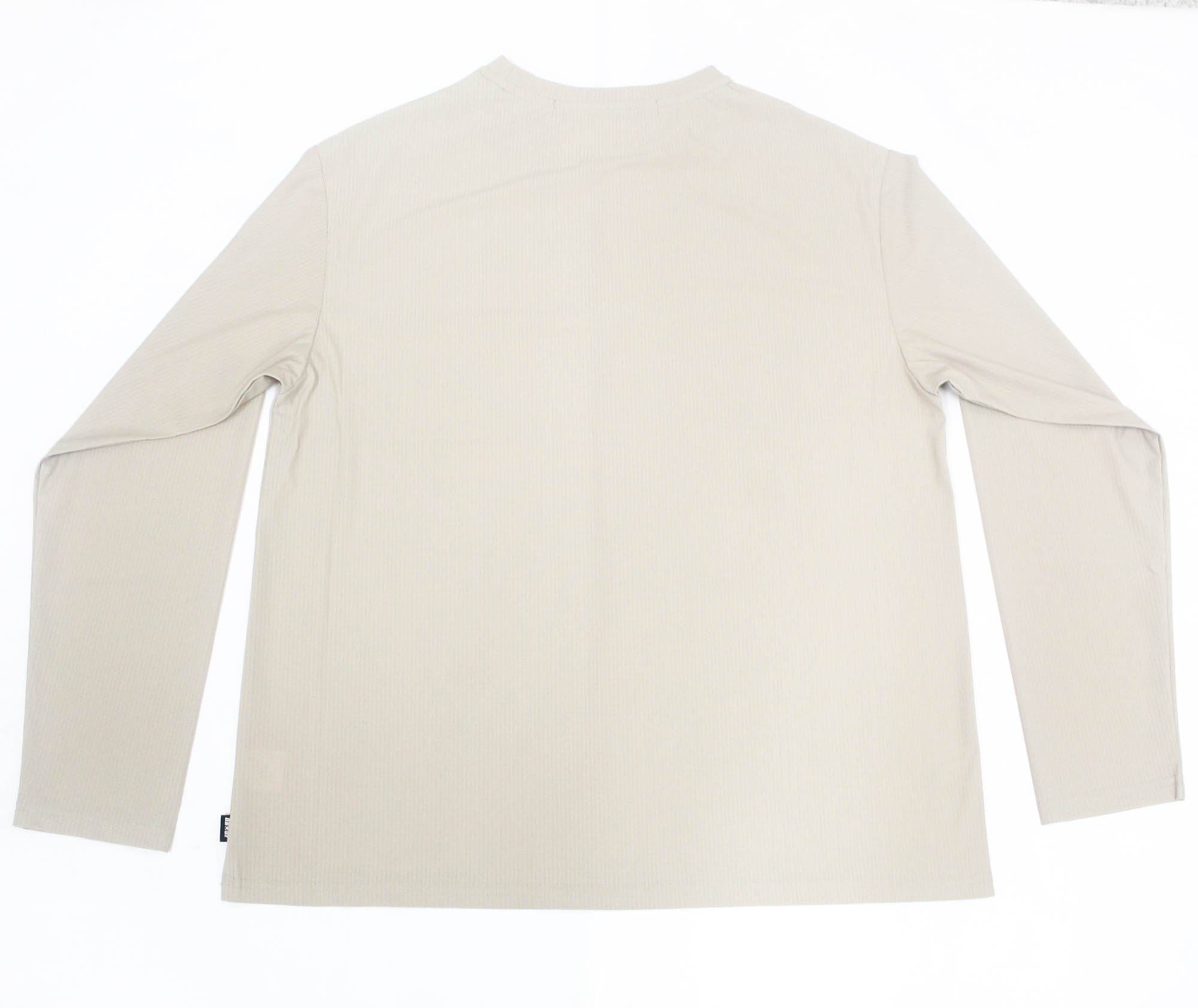 OBOF Dry Logo T Shirt Long Sleeve Greige Size XXL (8309)
