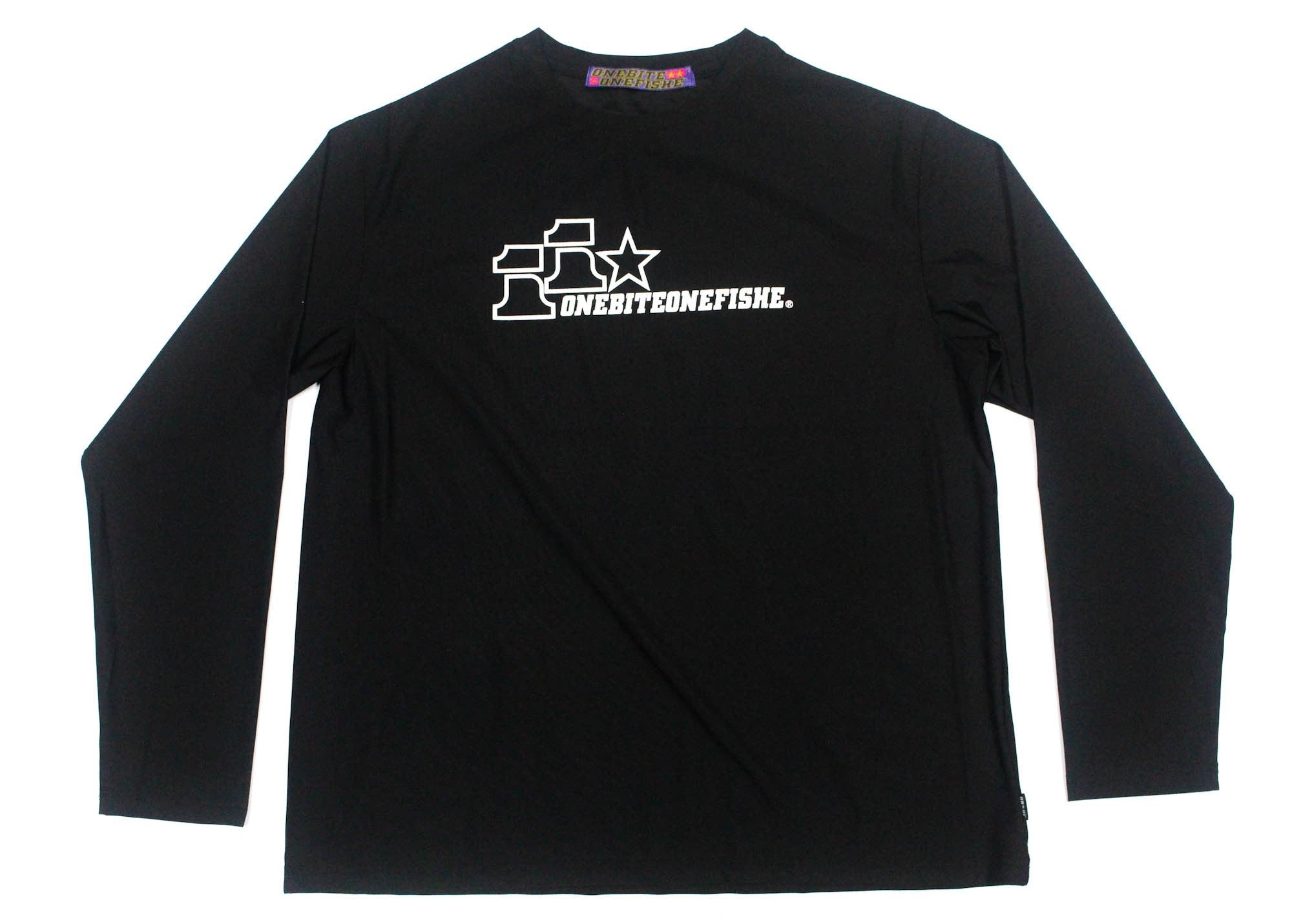 OBOF Dry Logo T Shirt Long Sleeve Black Size XXL (8347)