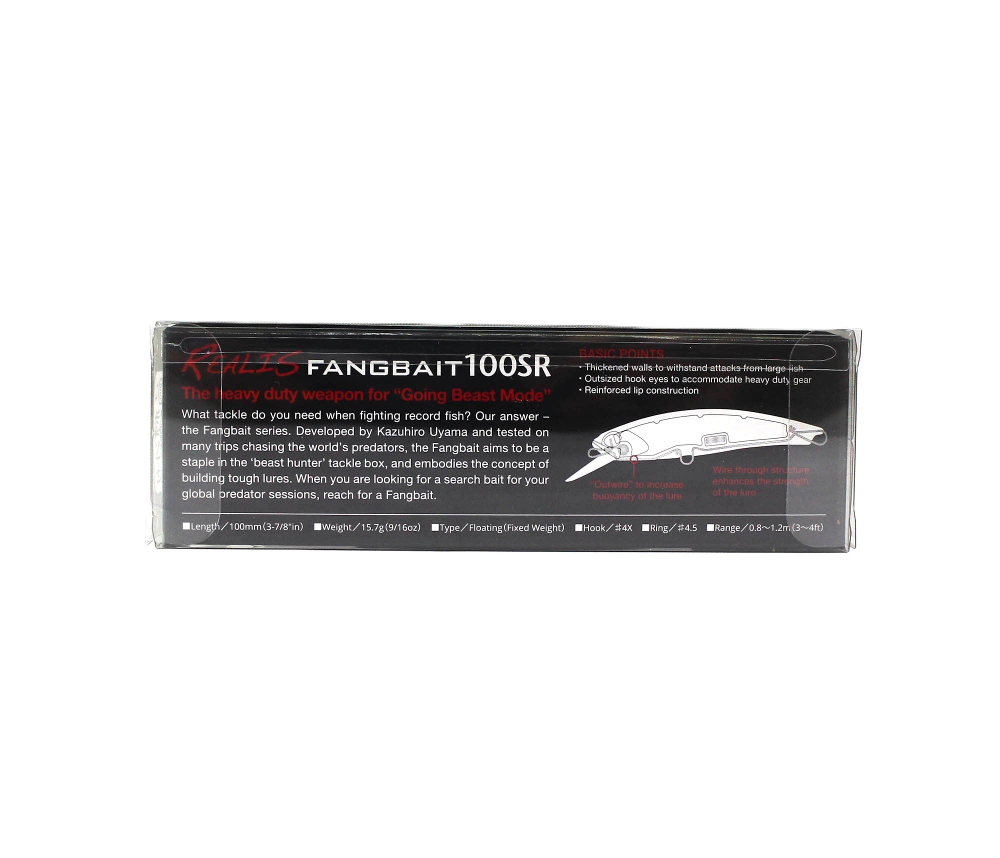 Duo Realis Fangbait 100SR Floating Lure AOA3586 (7462)