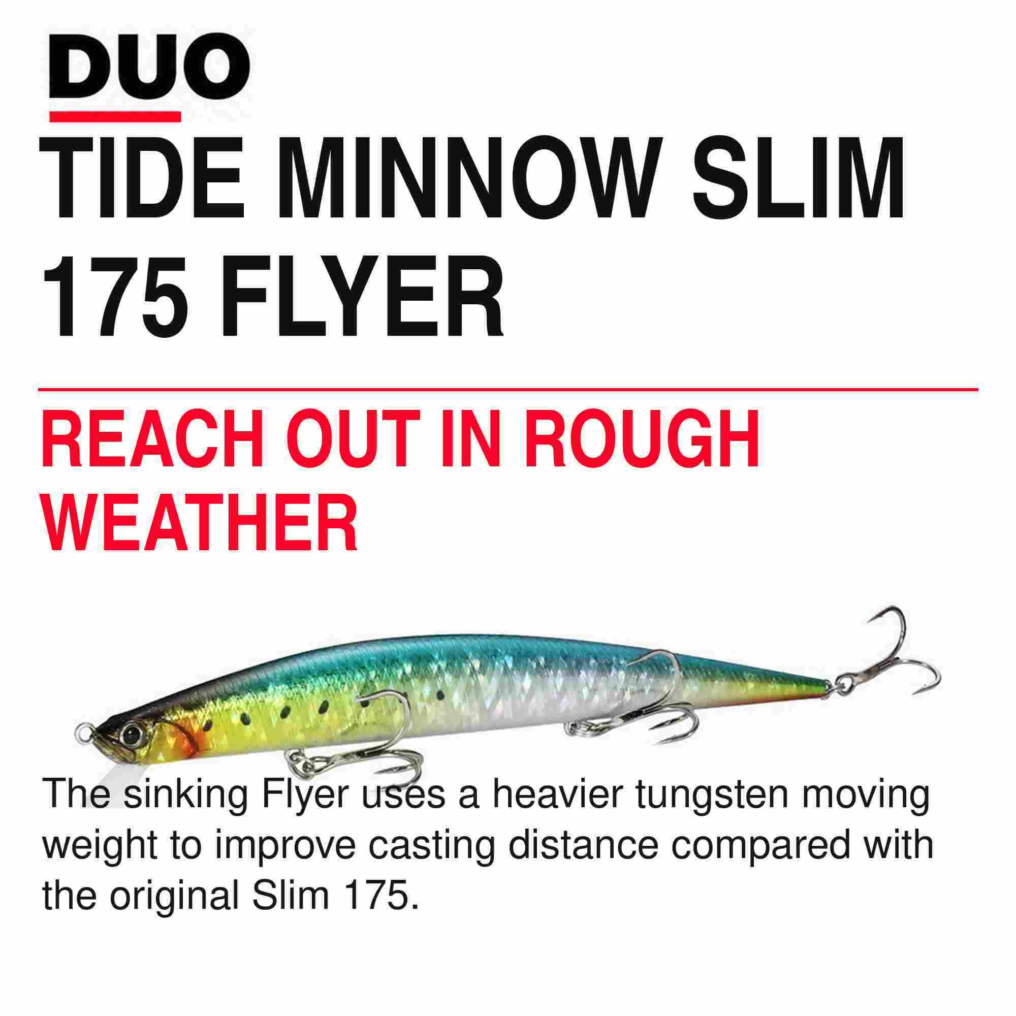 Duo Tide Minnow Flyer Slim 175 Sinking Lure CXA1017 (8865)