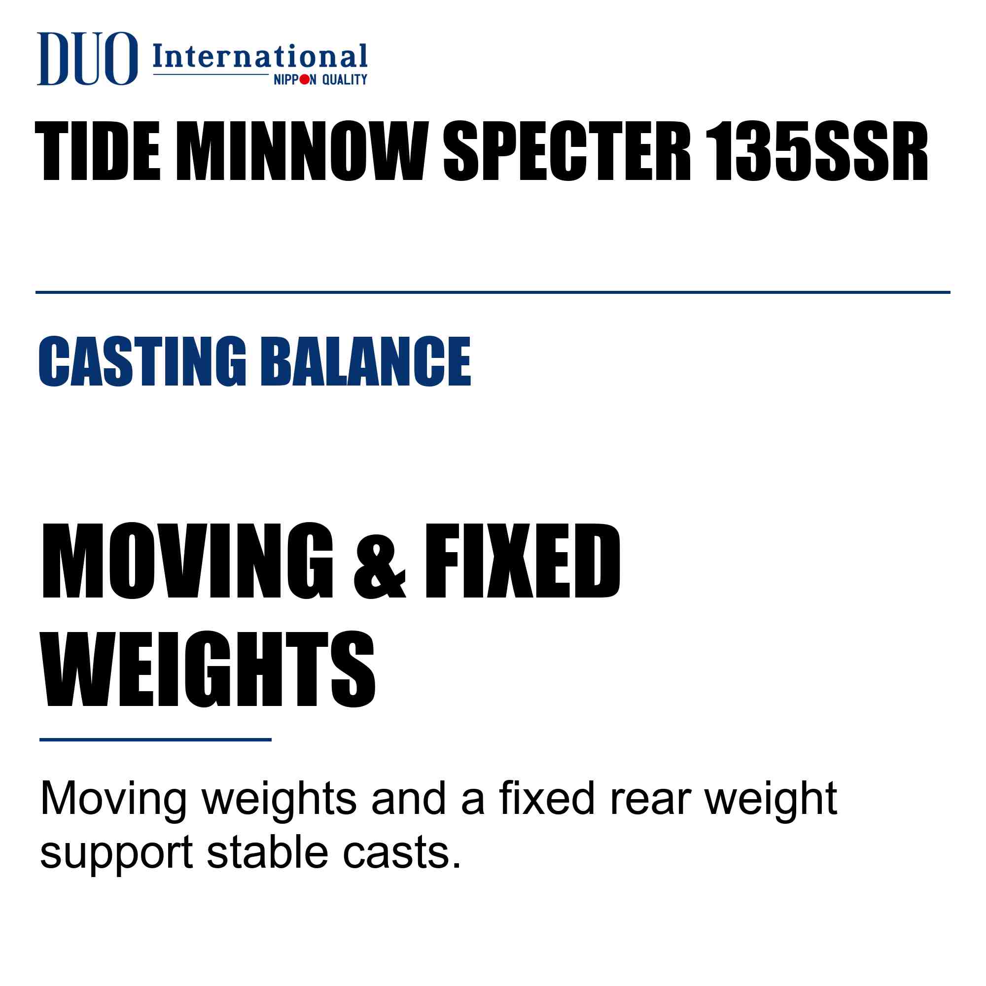 Duo Tide Minnow Specter 135SSR Suspend Lure CFA0006 (9237)