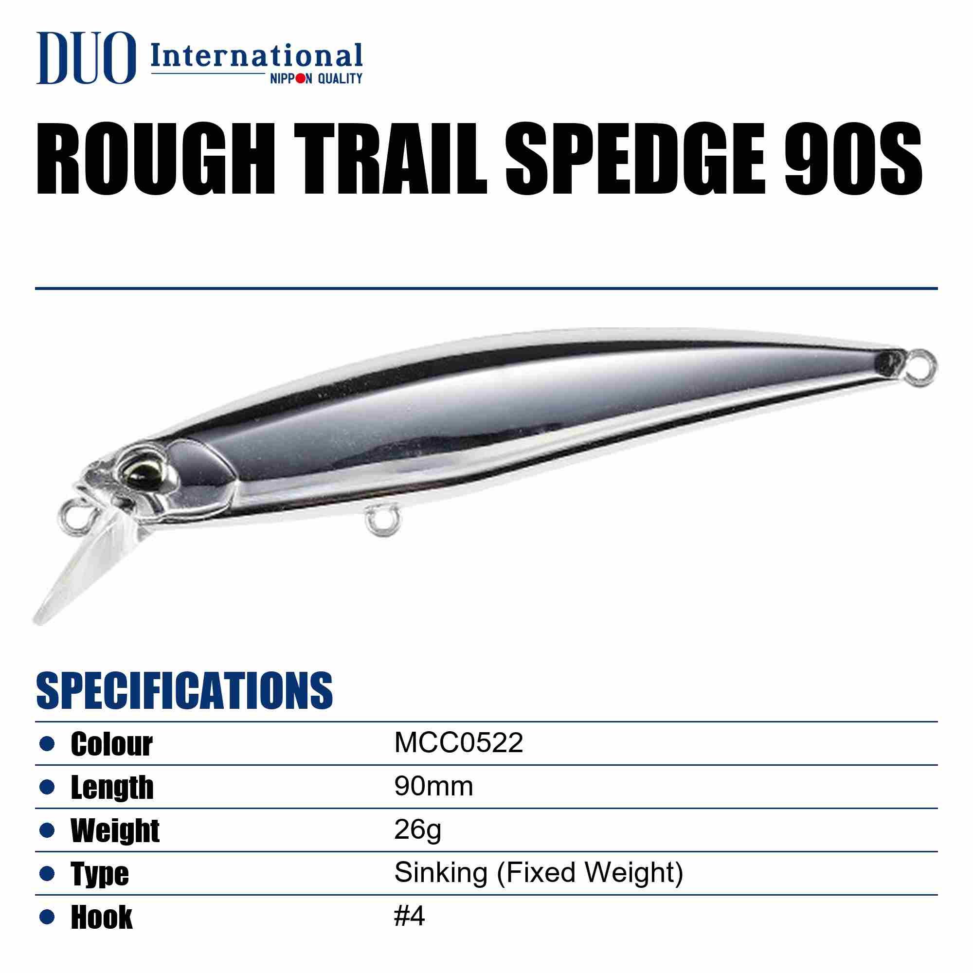 Duo Rough Trail Spedge 90S Sinking Lure MCC0522 (9855)