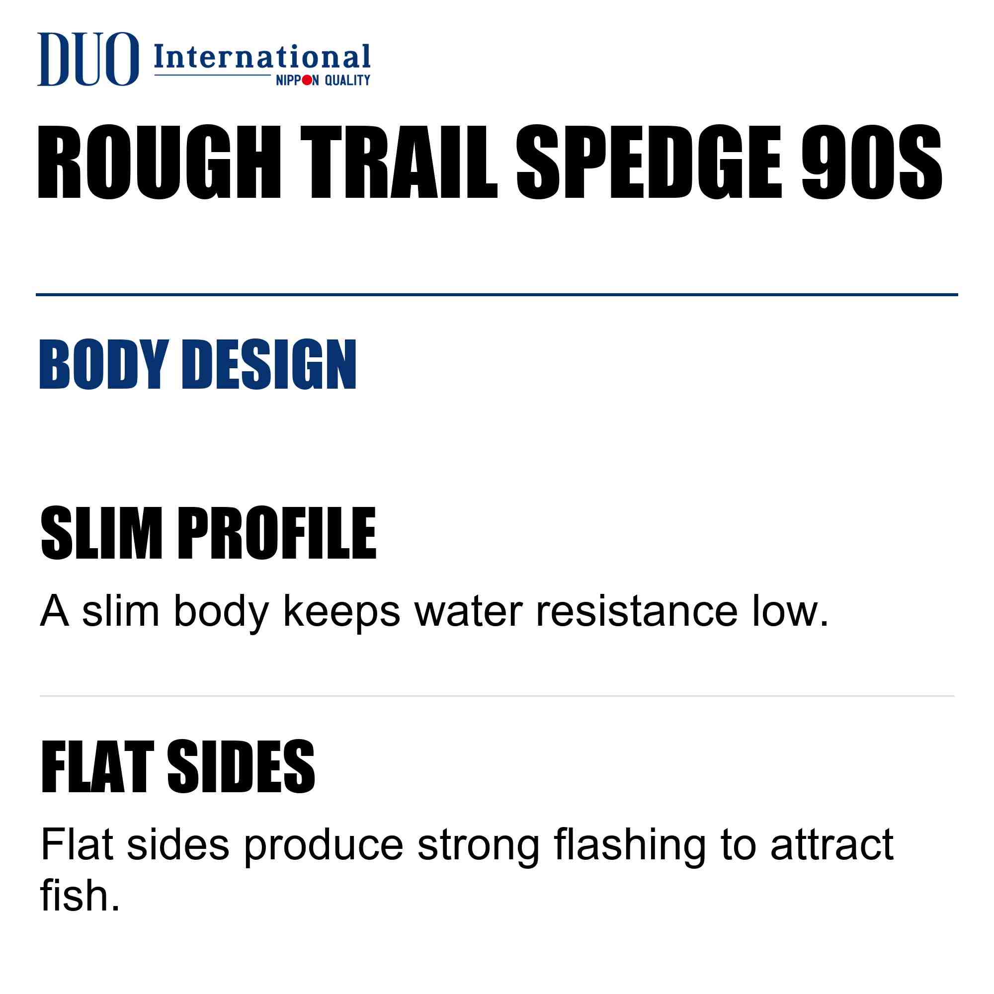 Duo Rough Trail Spedge 90S Sinking Lure MCC0522 (9855)