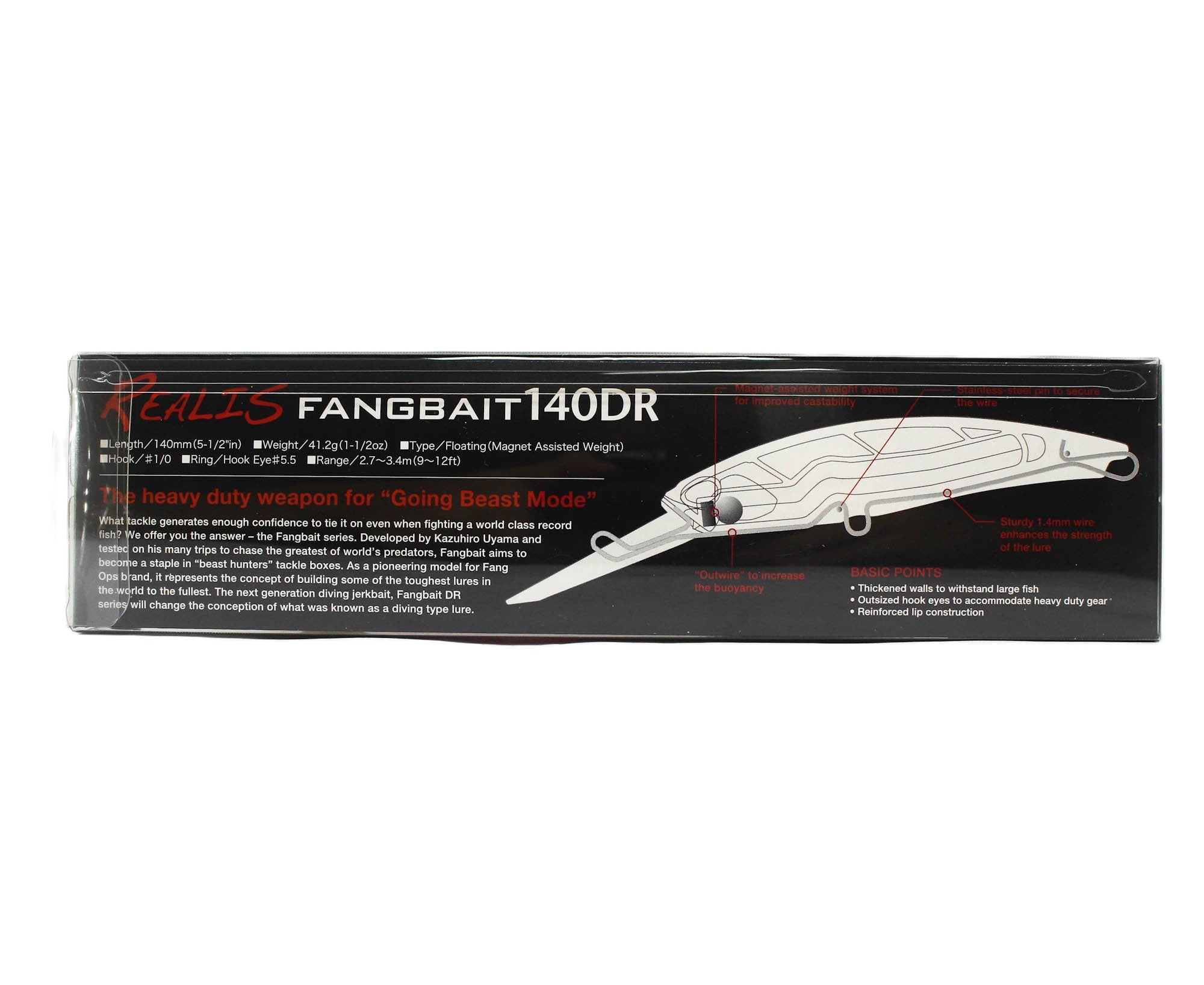 Duo Realis Fangbait 140DR Bone Floating Lure BDA3121 (9930)