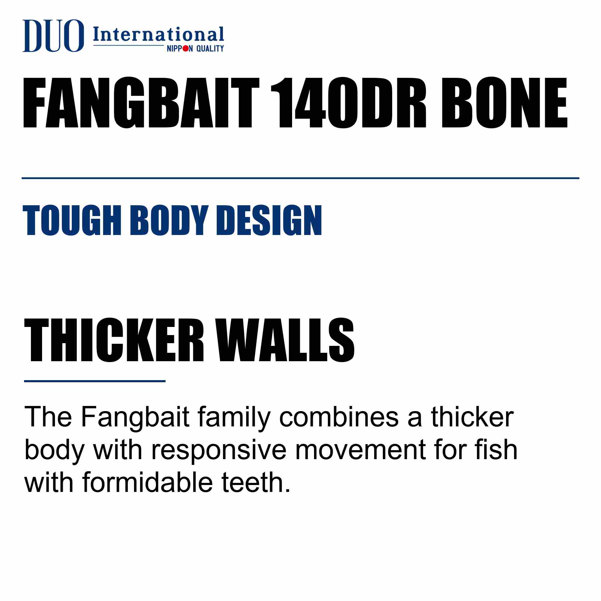 Duo Realis Fangbait 140DR Bone Floating Lure BCC3385 (9947)