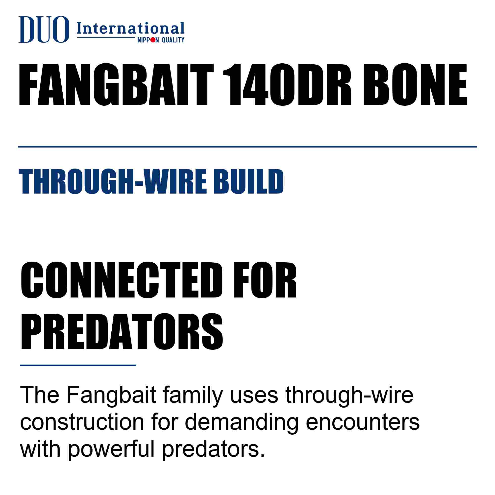 Duo Realis Fangbait 140DR Bone Floating Lure BSA3600 (9992)