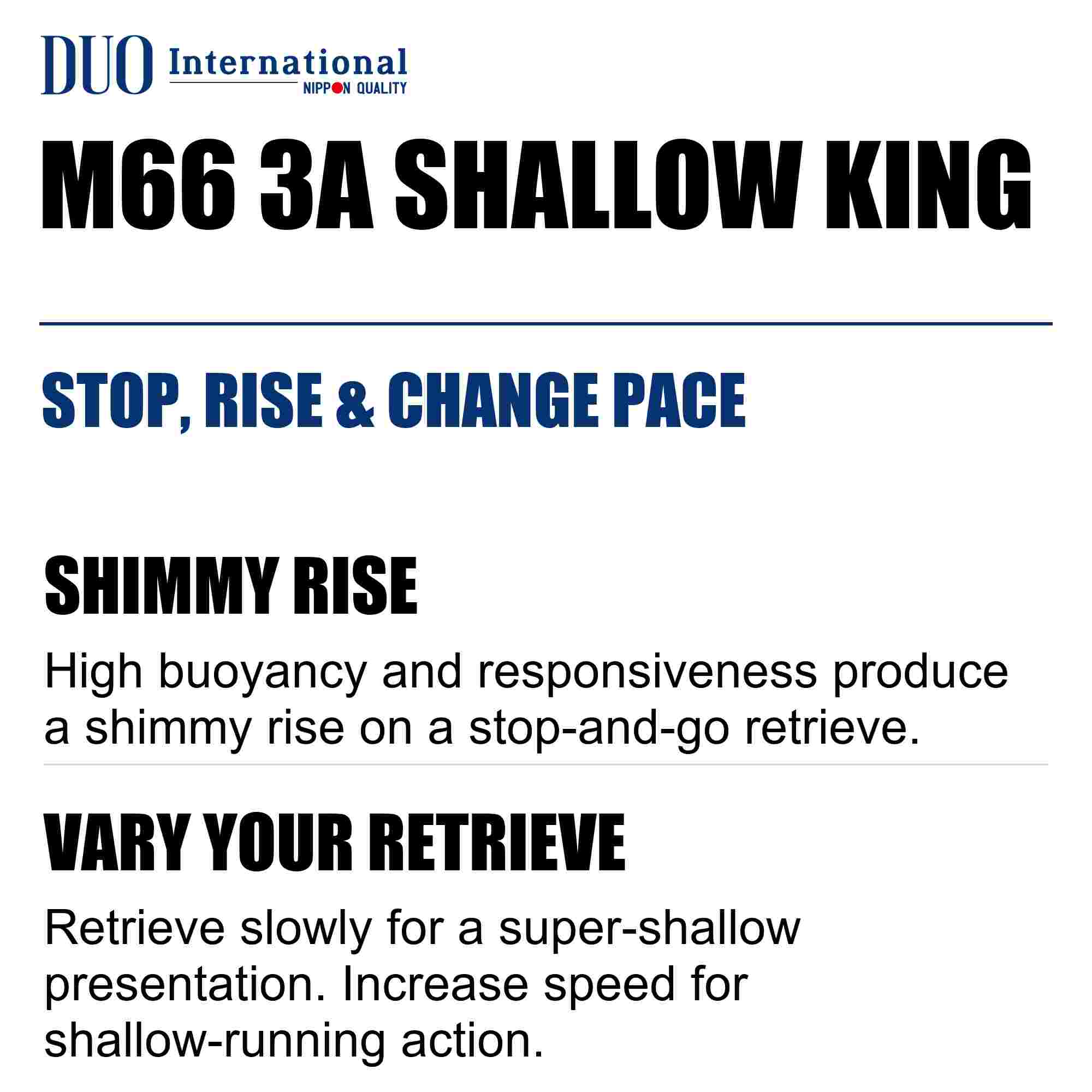 Duo Realis Crank M66 3A Shallow King Floating Lure ACC3018 (0288)