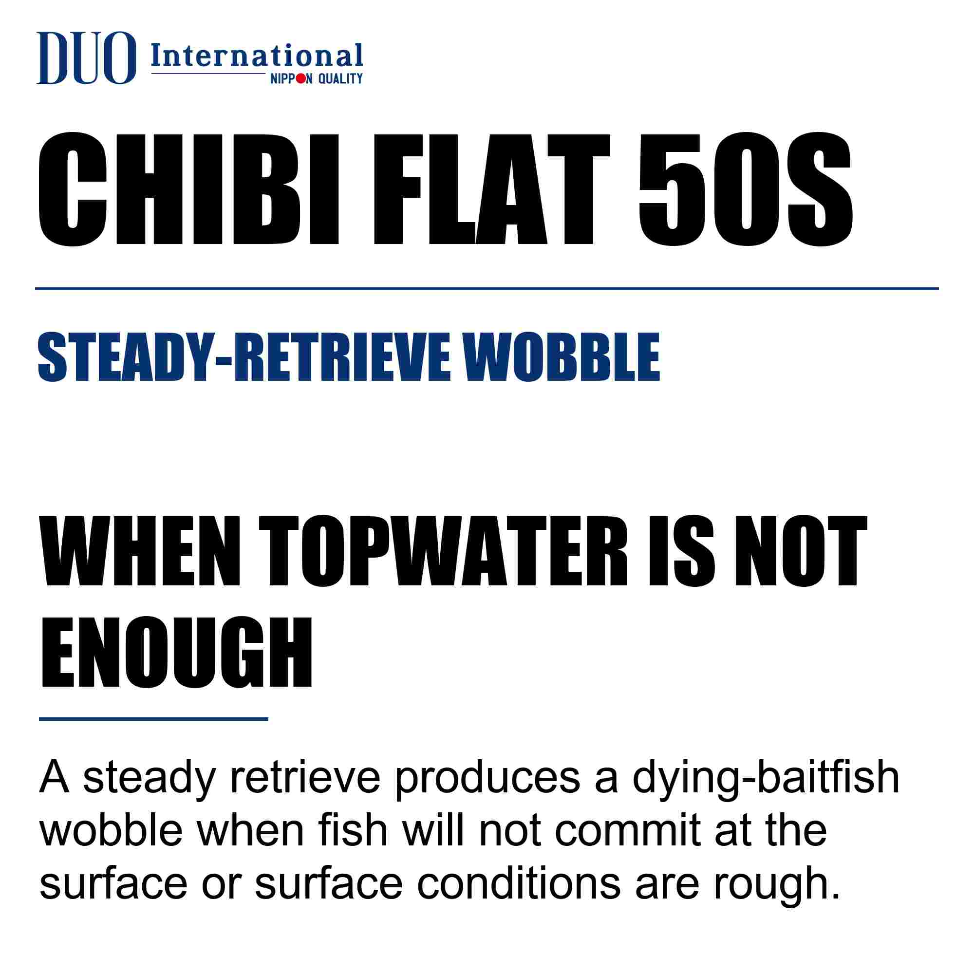 Duo Tetra Works Chibi Flat 50S Sinking Lure CLA0887 (0523)