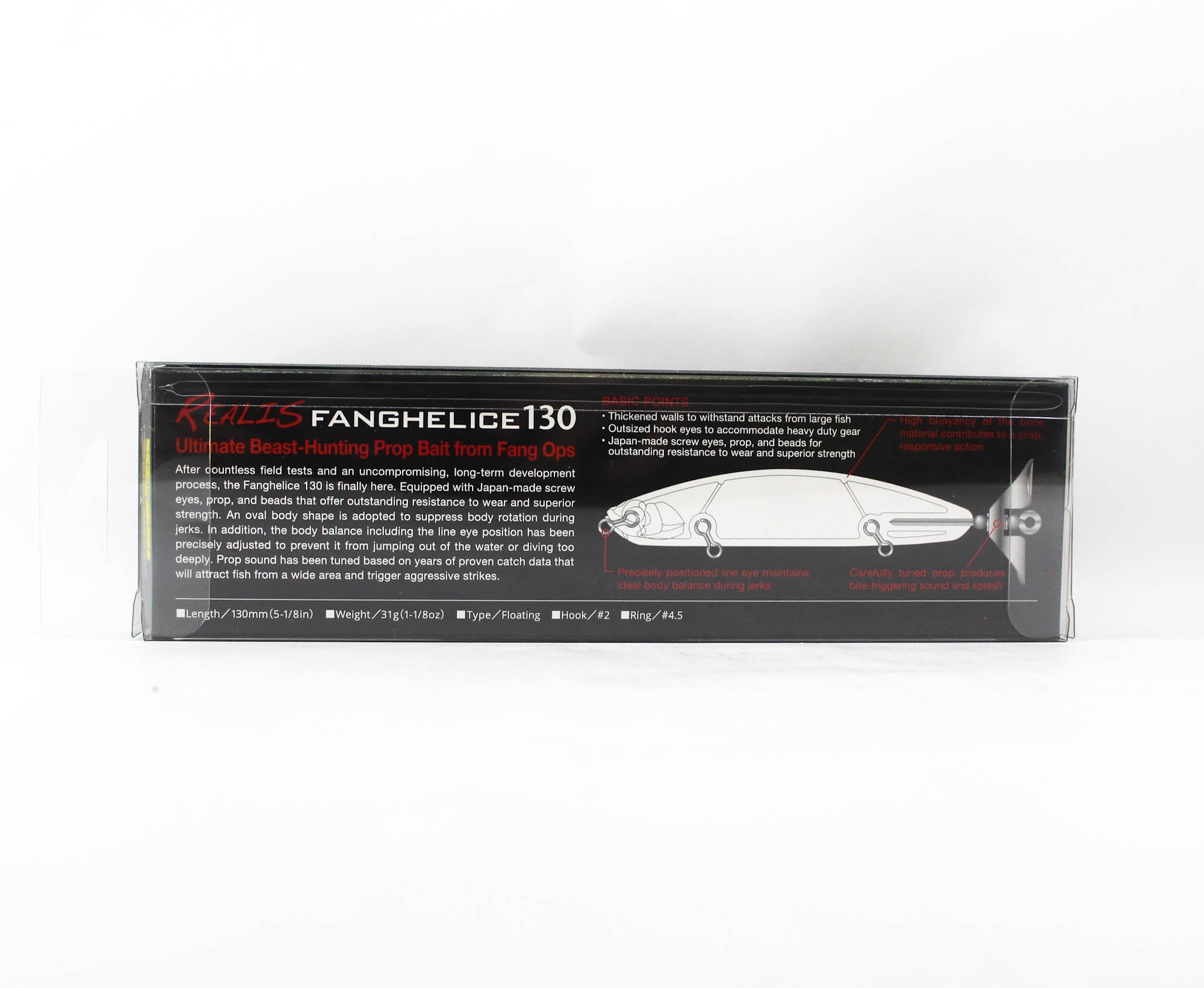 Duo Realis Fang Helice 130 Floating Lure BCC0001 (0974)