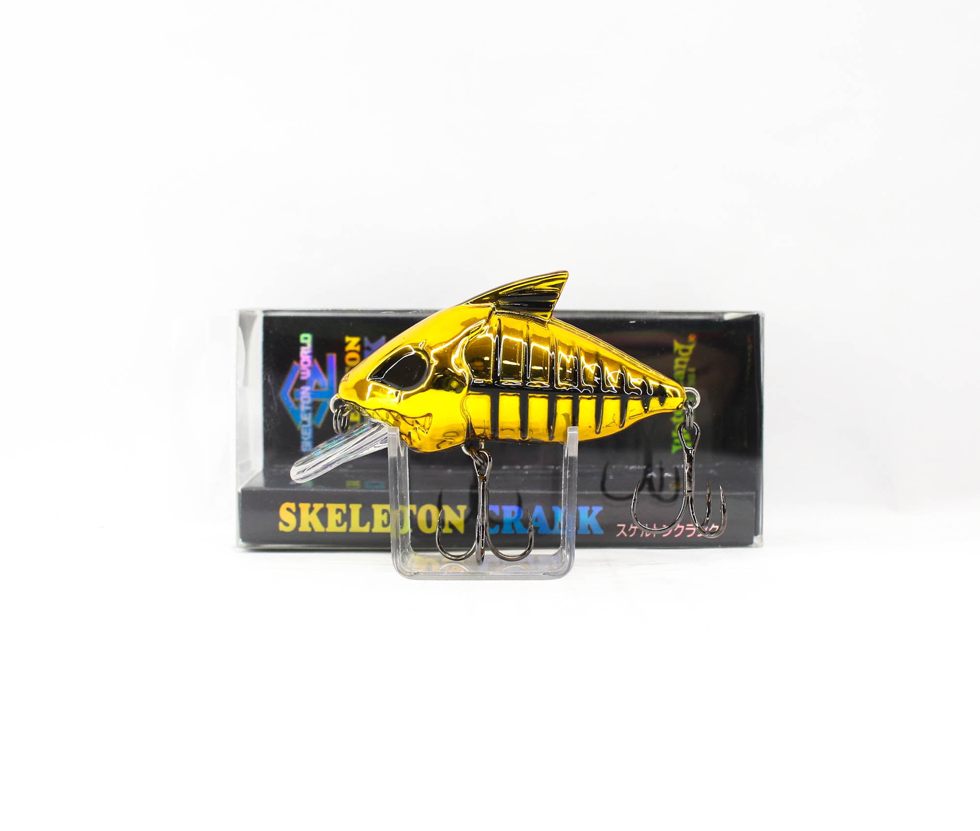 Water Land Skeleton Crank 59 mm 15 grams Floating Lure Gold (8782)