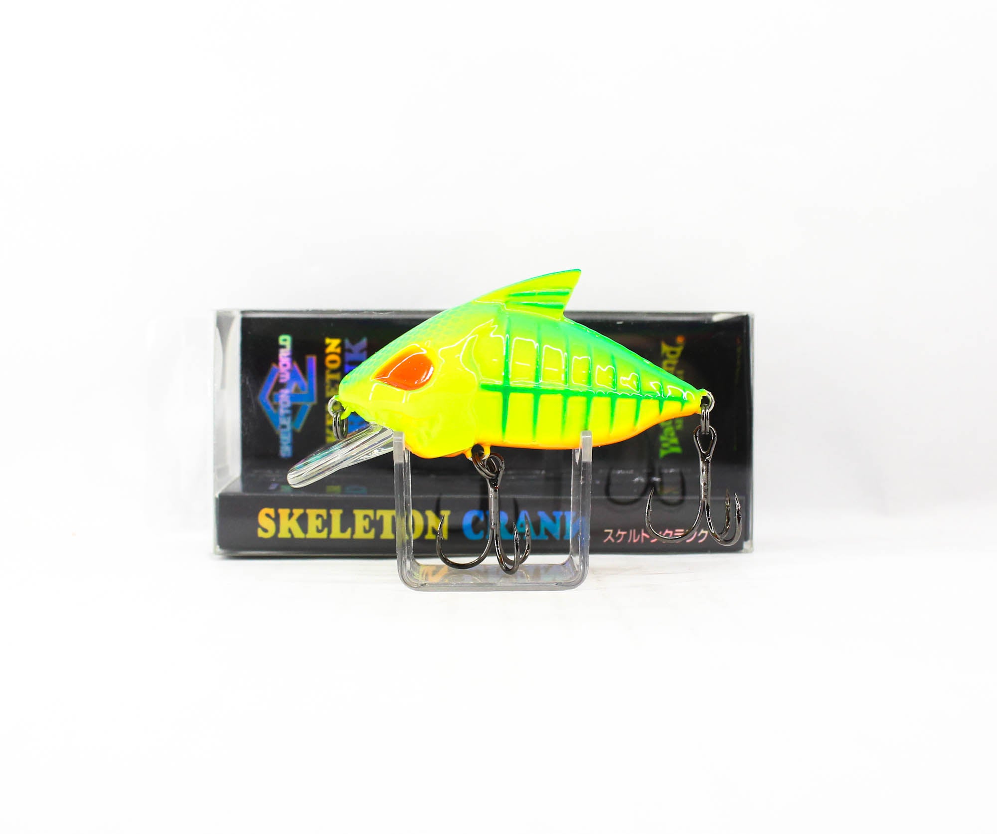 Water Land Skeleton Crank 59 mm 15 grams Floating Lure Lime Chart (5087)