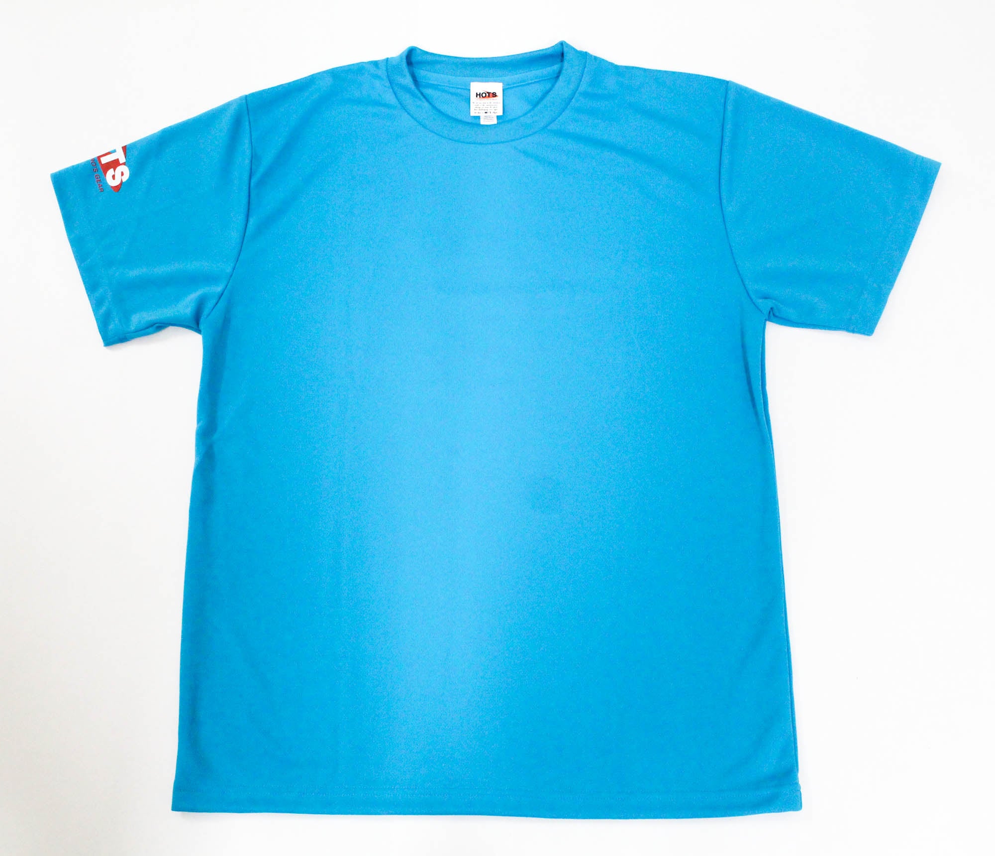 Hots T-Shirt Dry Fit Short Sleeve GT Size L Light Blue (3305)