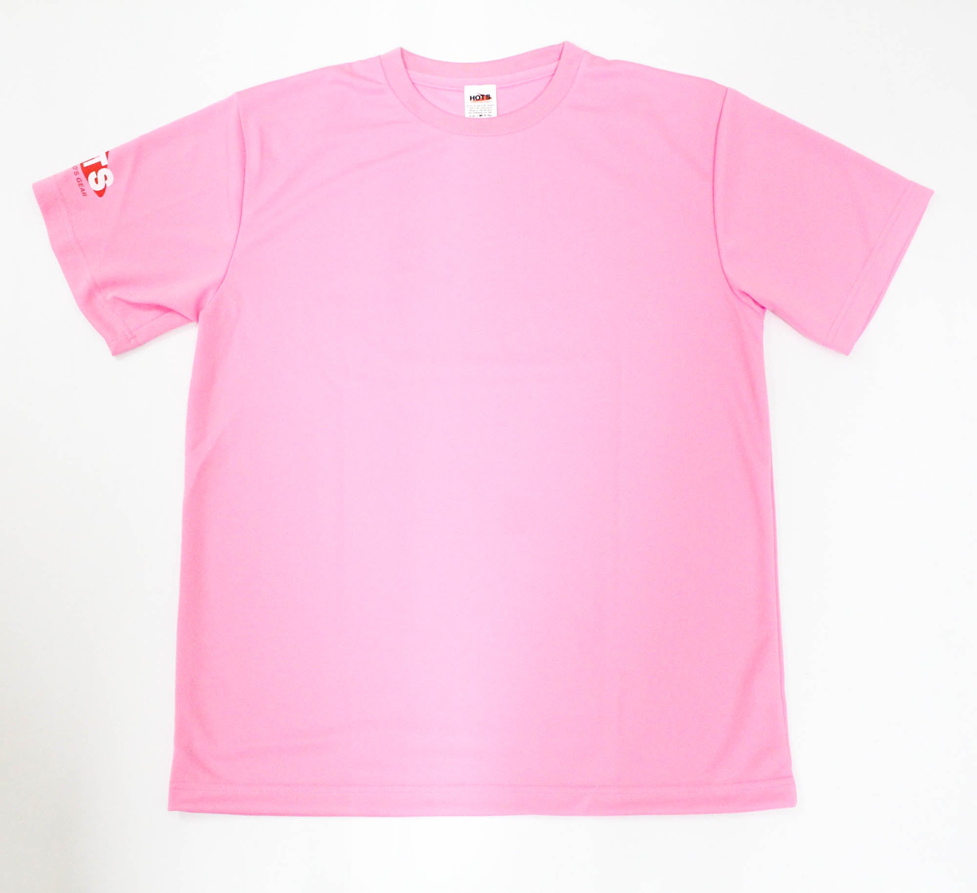 Hots T-Shirt Dry Fit Short Sleeve GT Size L Pink (3329)
